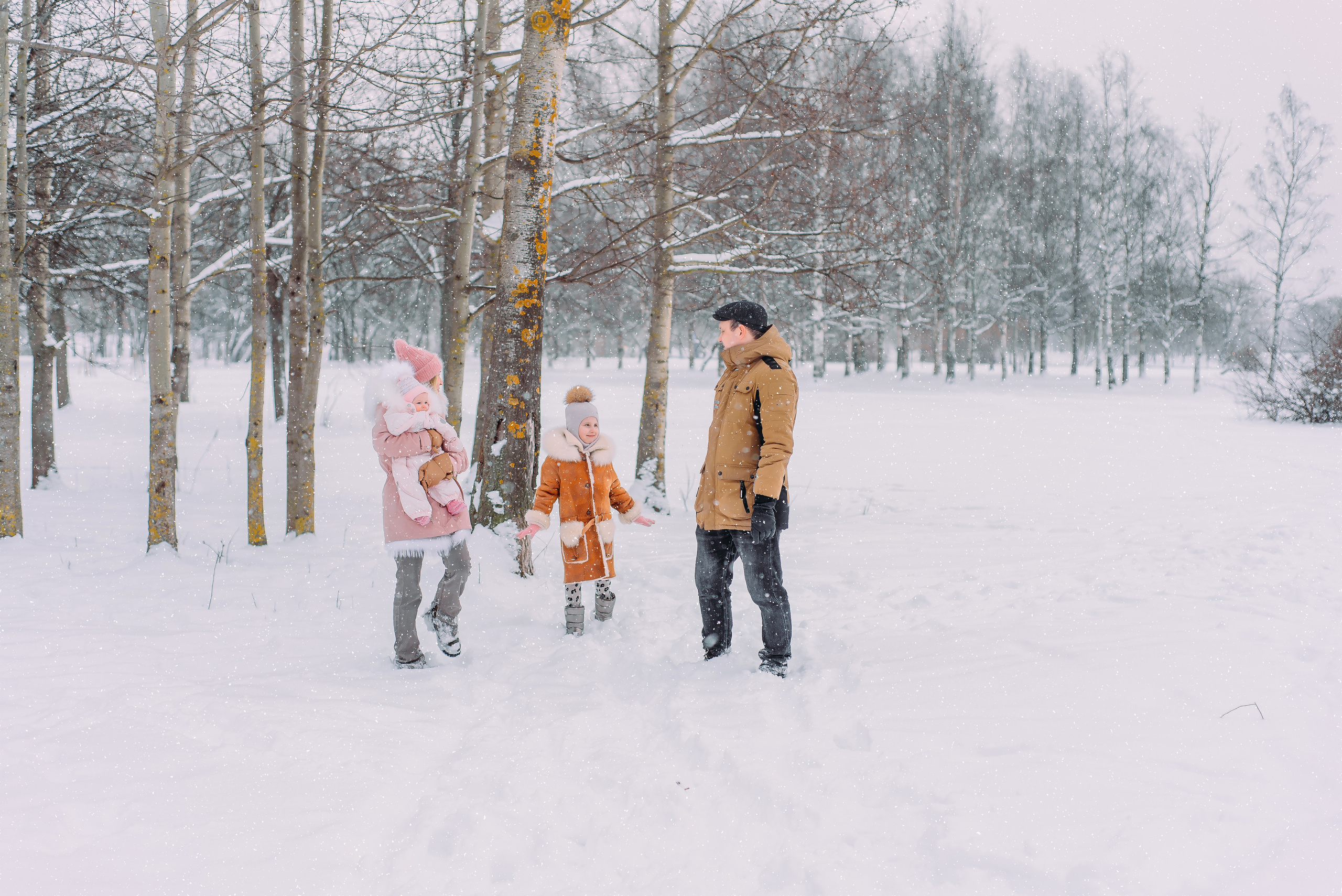 Нина с семьей. Детский и семейный фотограф Эльмира Веселова