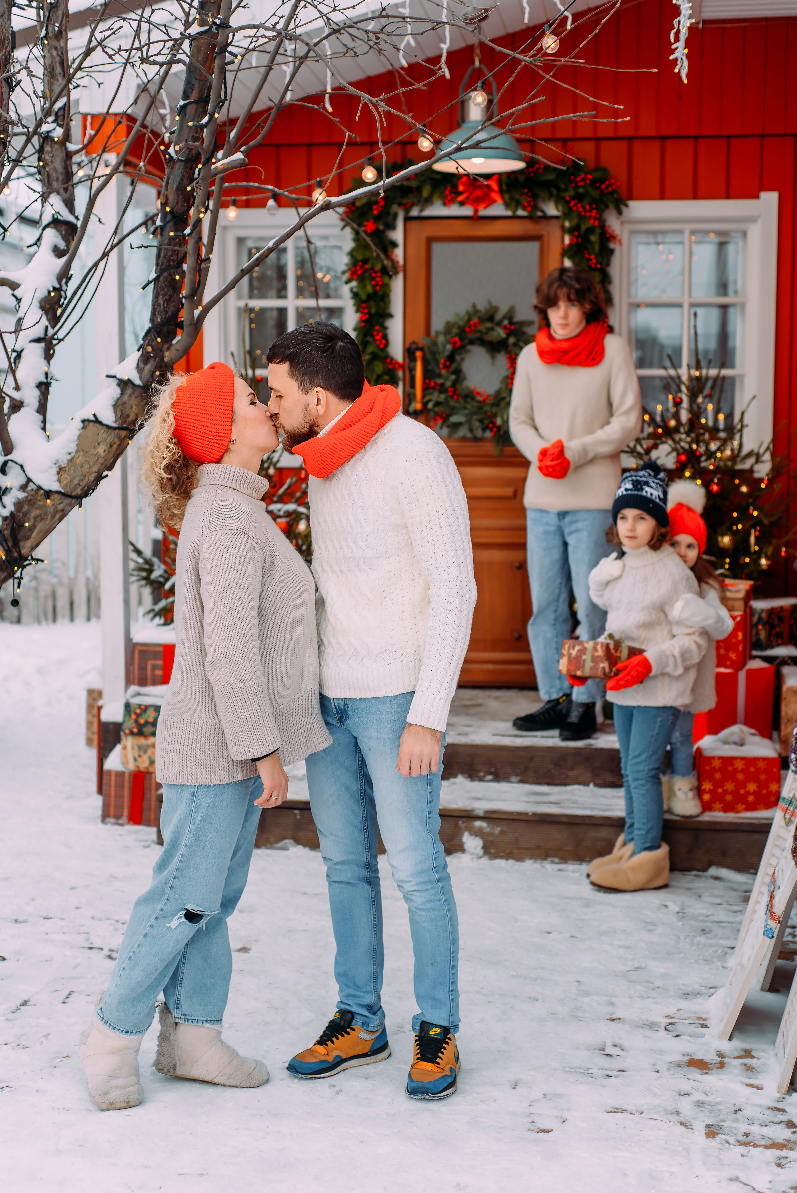 Дарья с семьей. Детский и семейный фотограф Эльмира Веселова