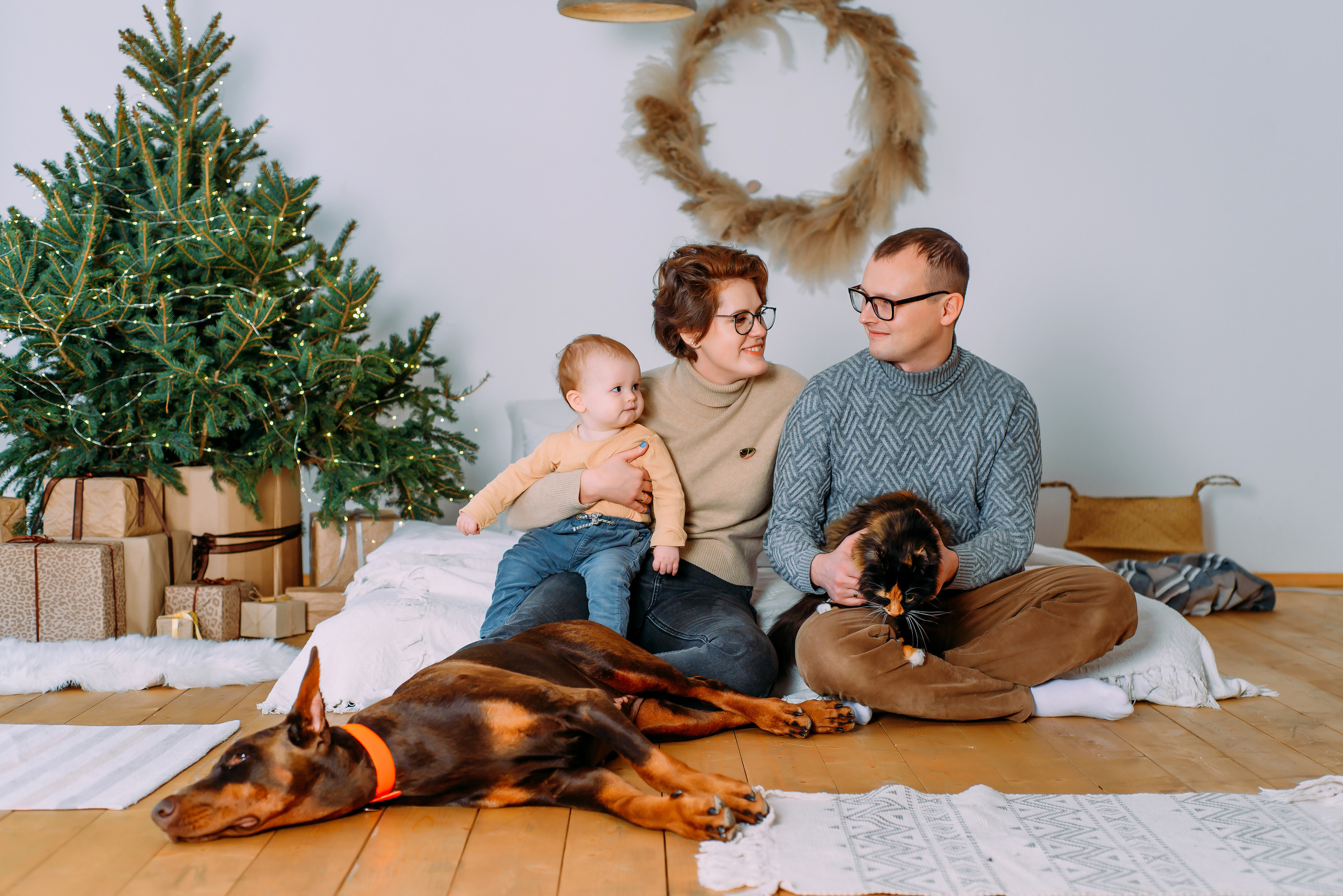 Елизавета с семьей. Детский и семейный фотограф Эльмира Веселова