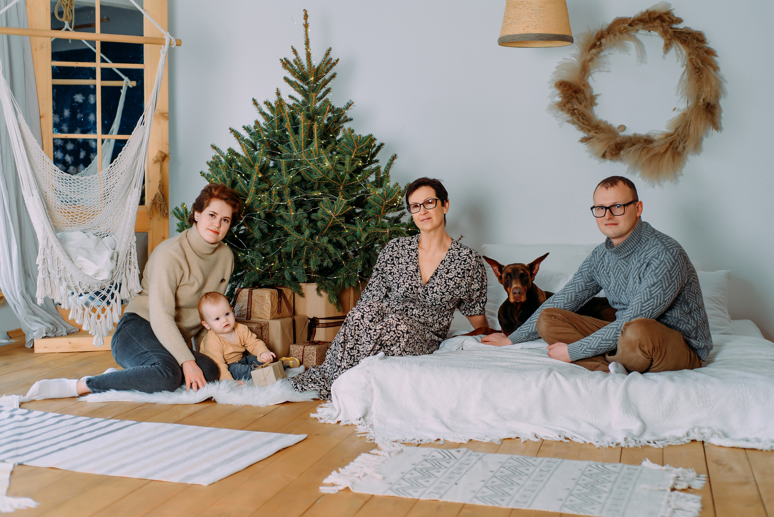 Елизавета с семьей. Детский и семейный фотограф Эльмира Веселова