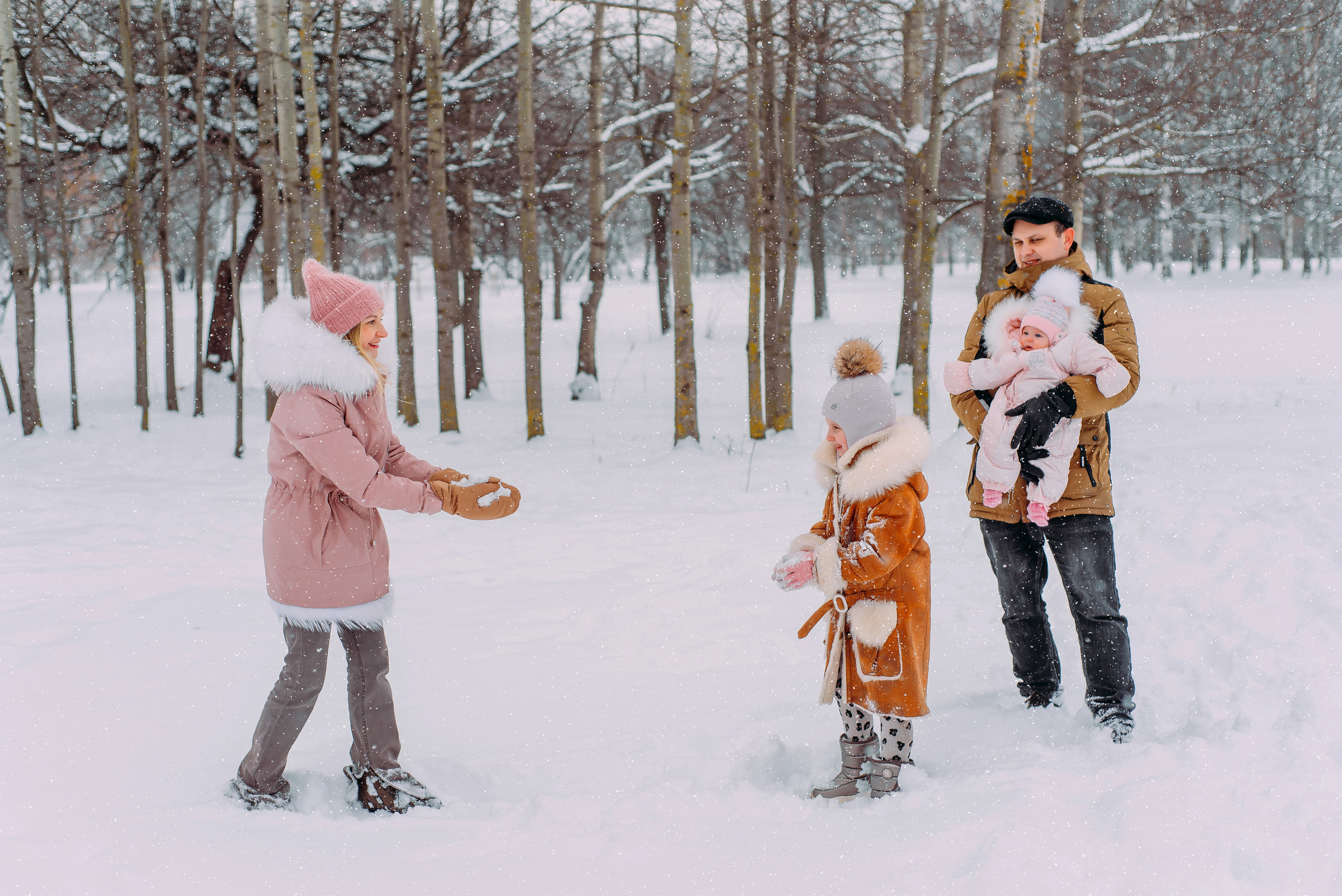 Нина с семьей. Детский и семейный фотограф Эльмира Веселова