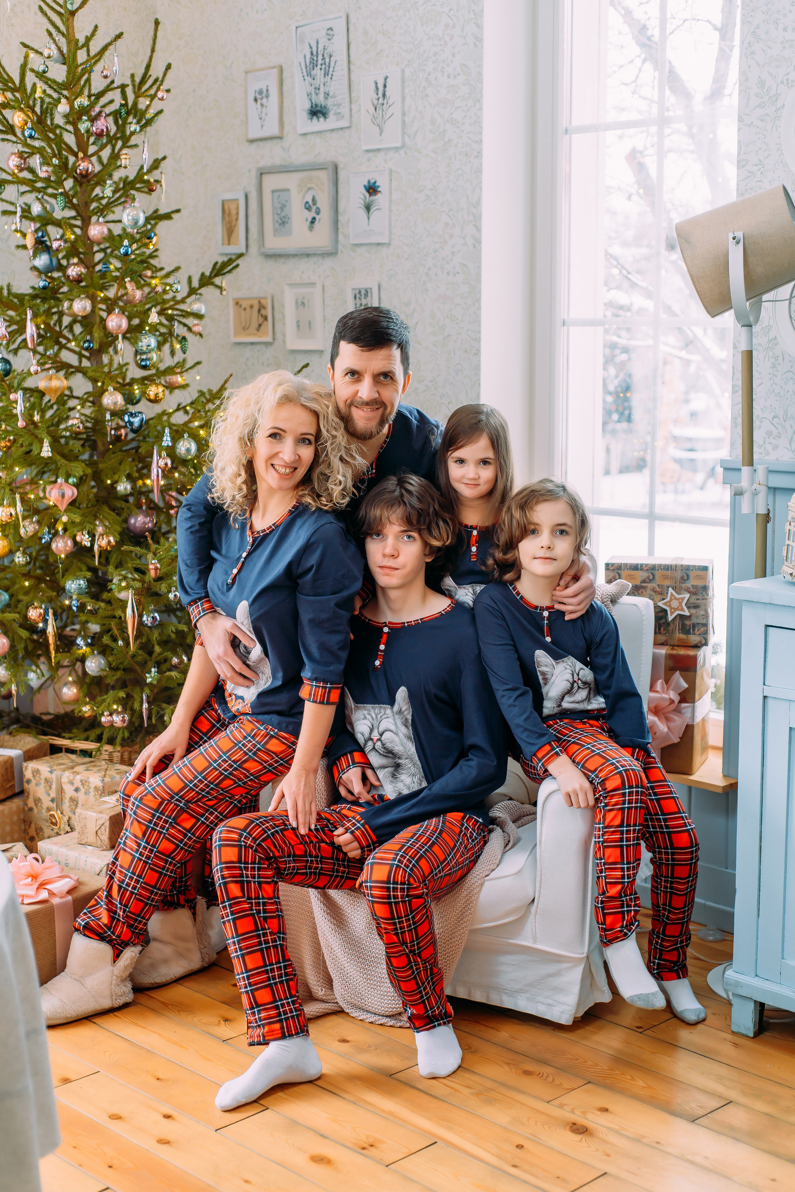 Дарья с семьей. Детский и семейный фотограф Эльмира Веселова