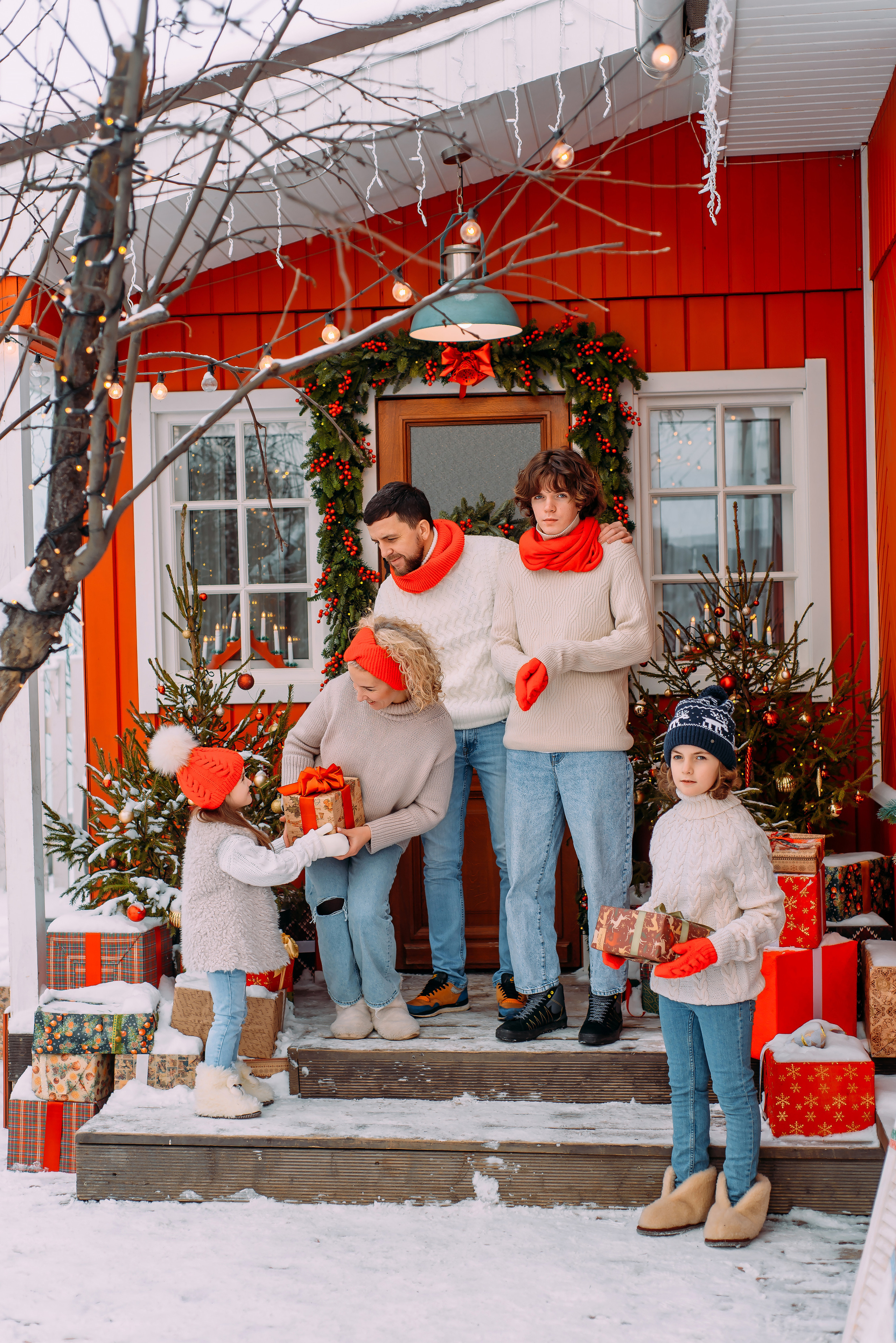 Дарья с семьей. Детский и семейный фотограф Эльмира Веселова