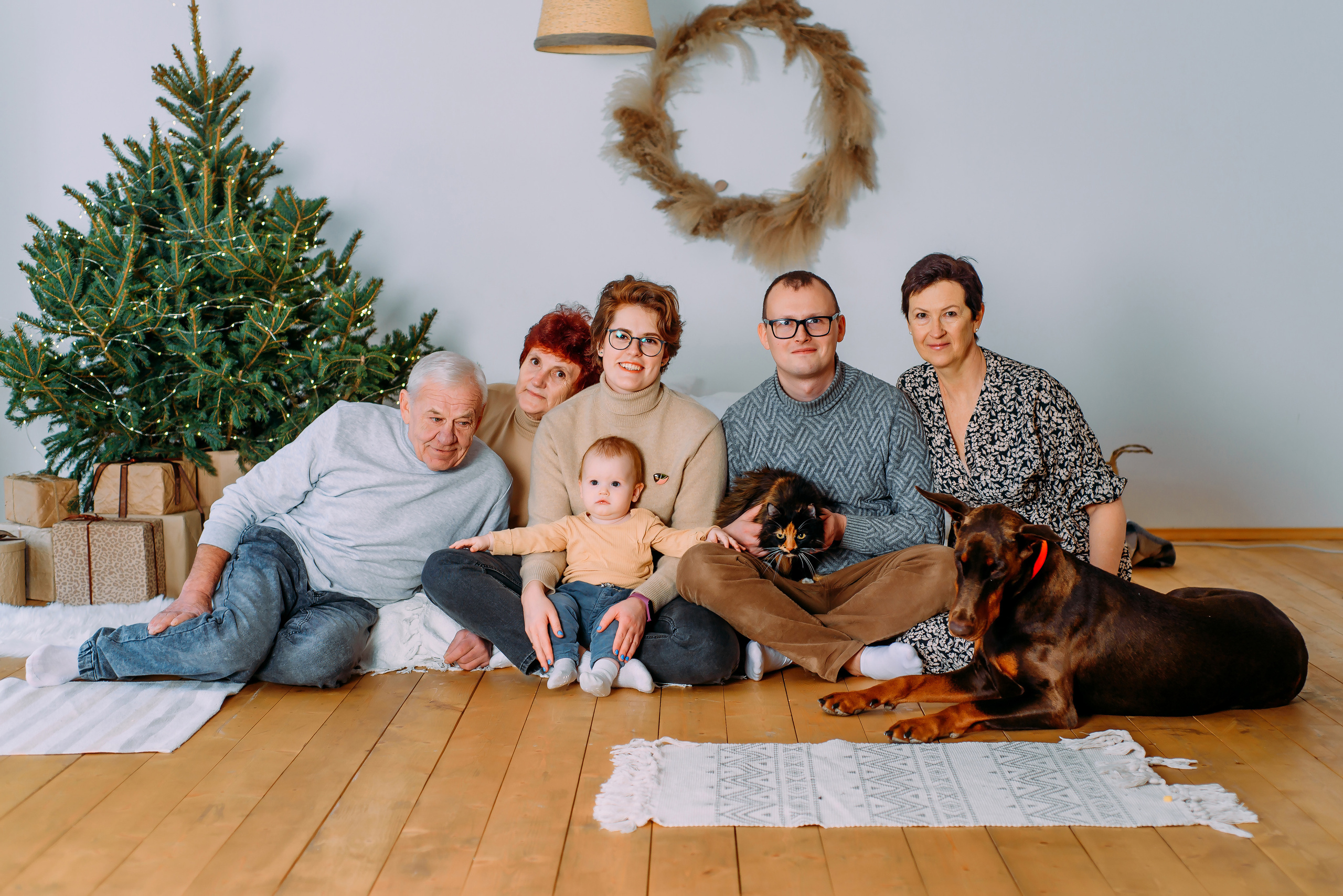 Елизавета с семьей. Детский и семейный фотограф Эльмира Веселова