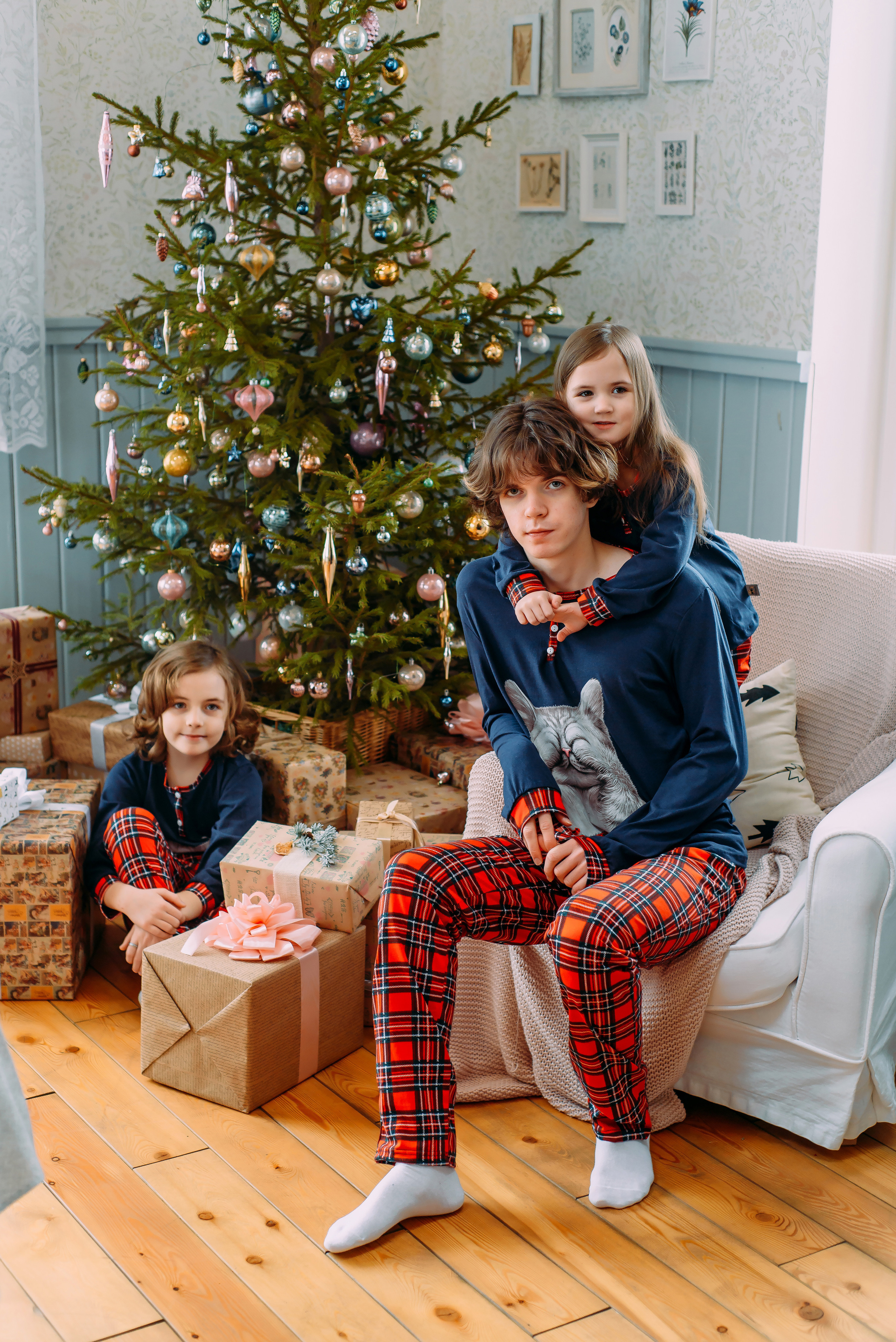 Дарья с семьей. Детский и семейный фотограф Эльмира Веселова