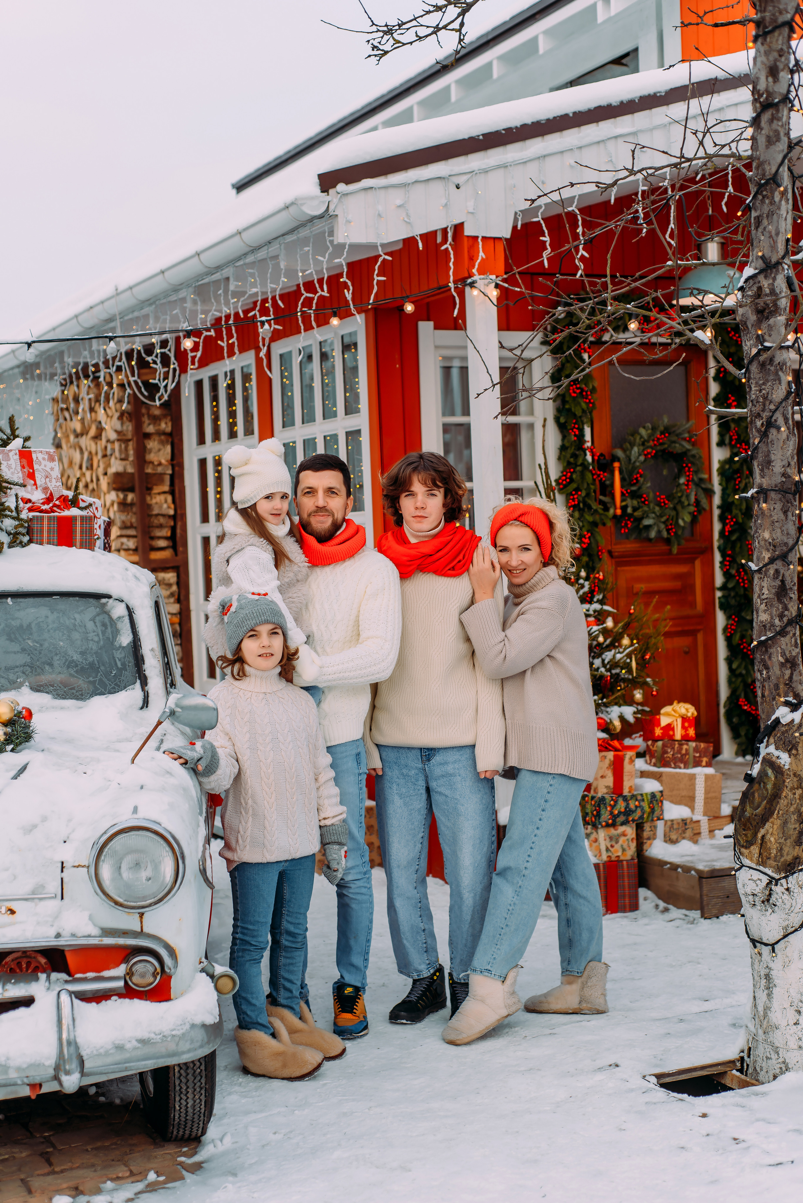 Дарья с семьей. Детский и семейный фотограф Эльмира Веселова