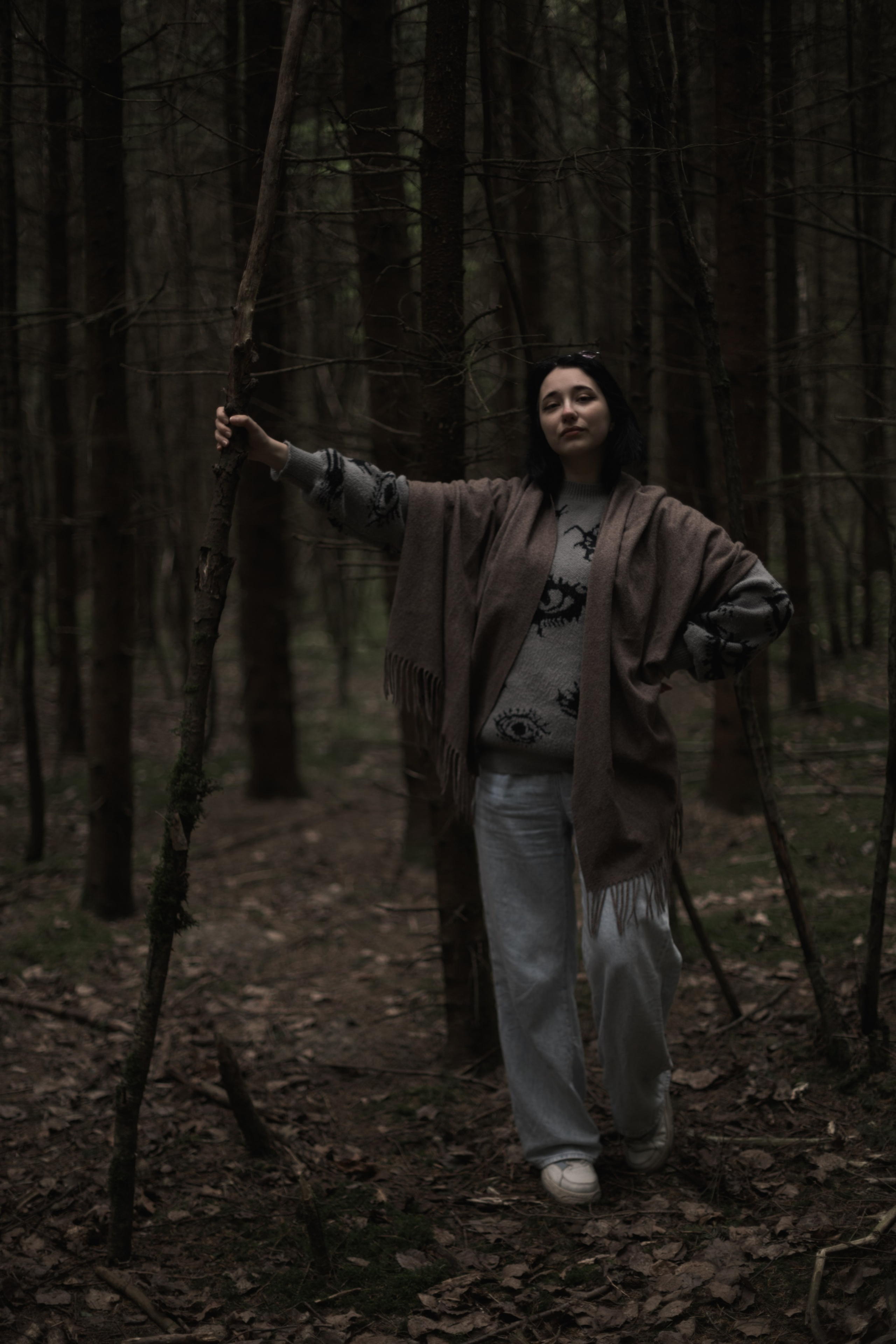 Полина Л — (Лесной массив). — Digital Noise —