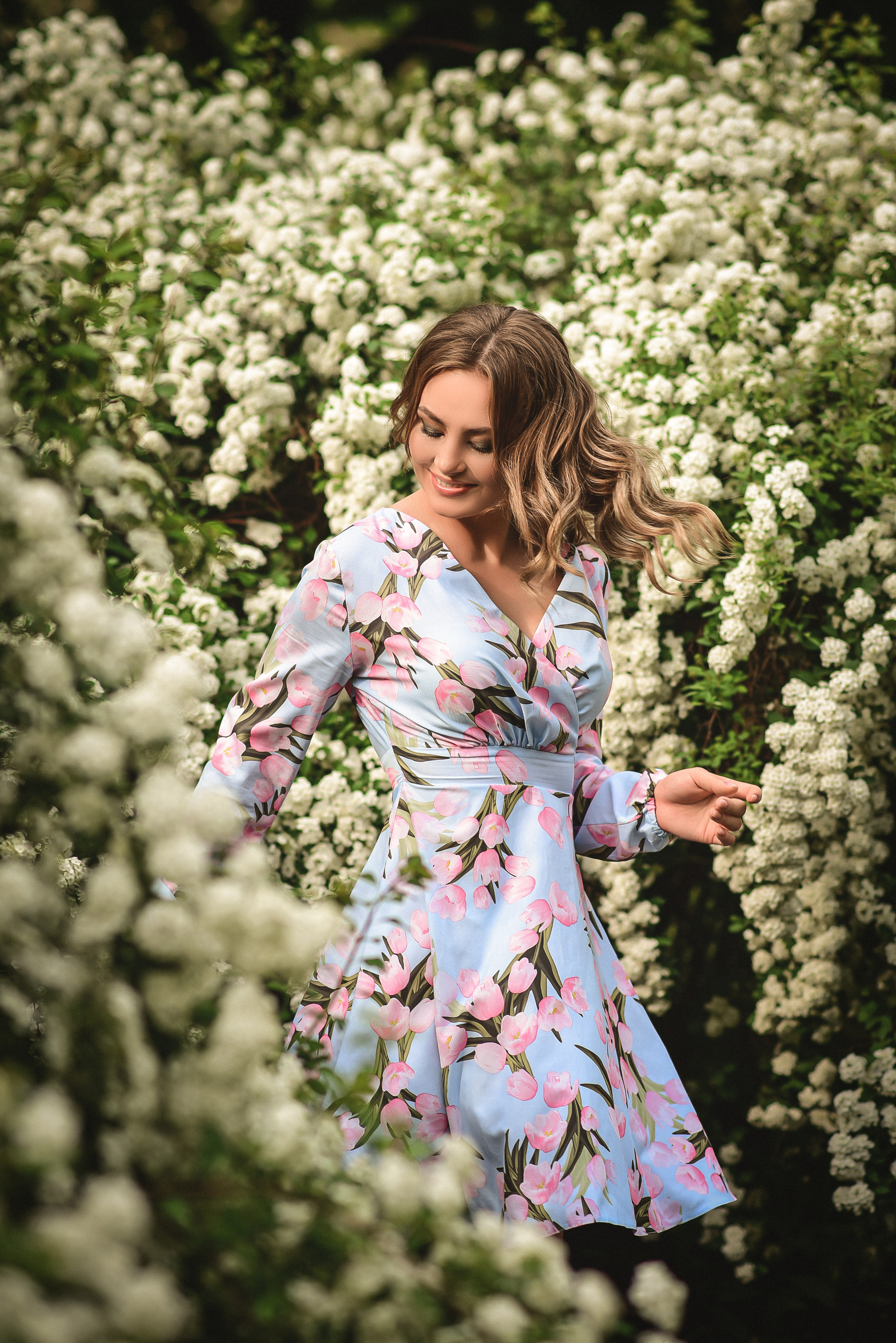 Весна. Съемка в цветении. Семейный и свадебный фотограф в Донецке Донская Анастасия