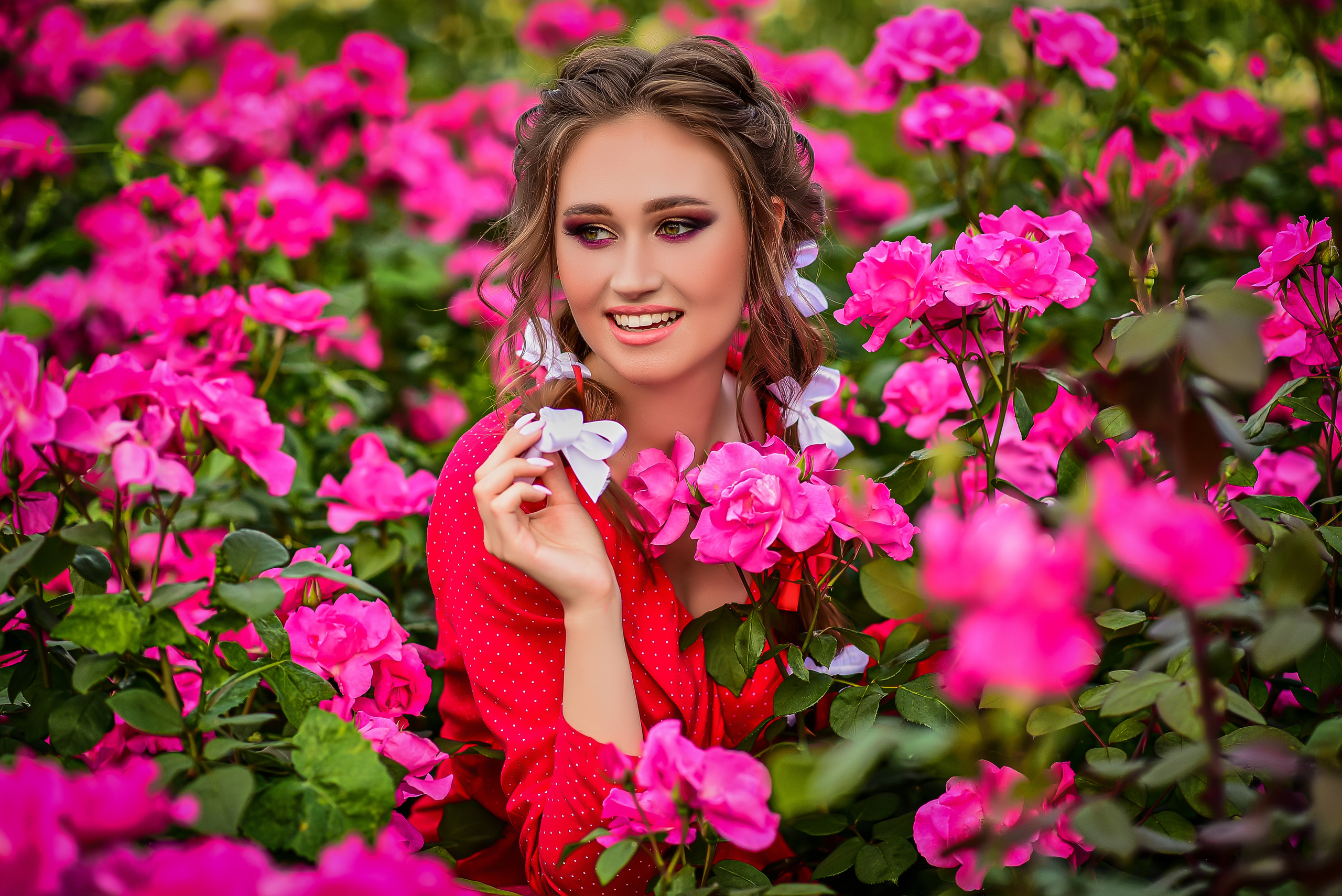 Весна. Съемка в цветении. Семейный и свадебный фотограф в Донецке Донская Анастасия