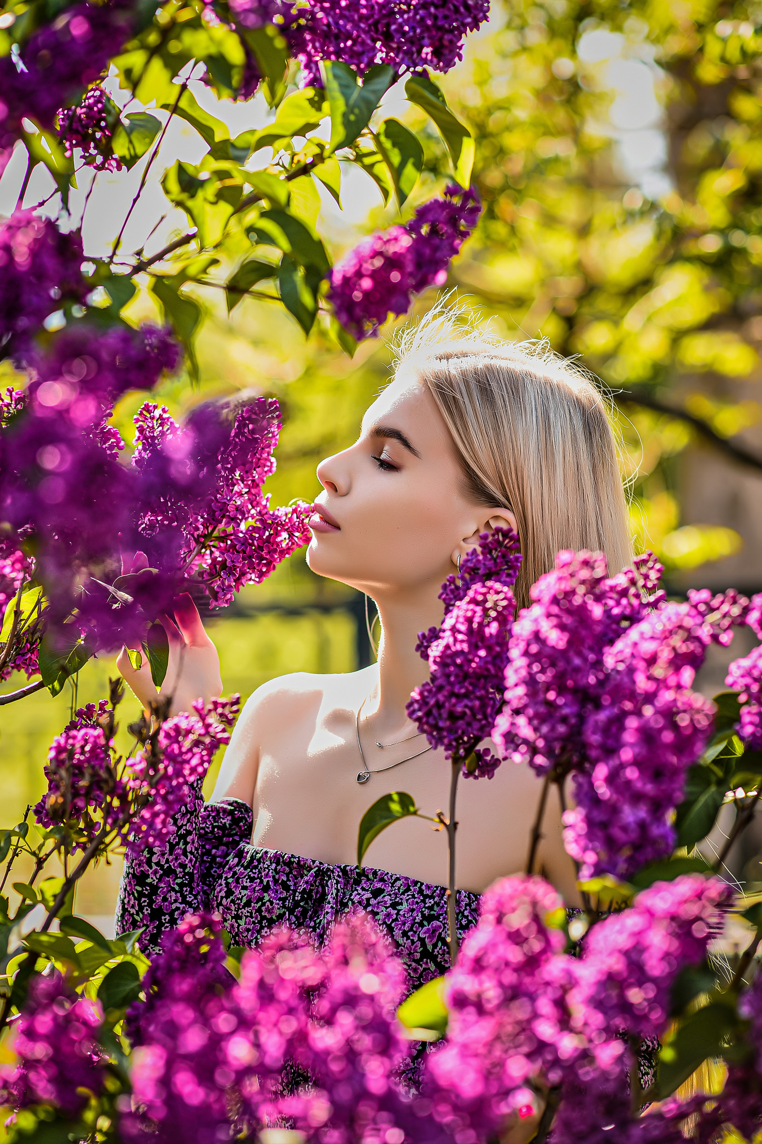 Весна. Съемка в цветении. Семейный и свадебный фотограф в Донецке Донская Анастасия