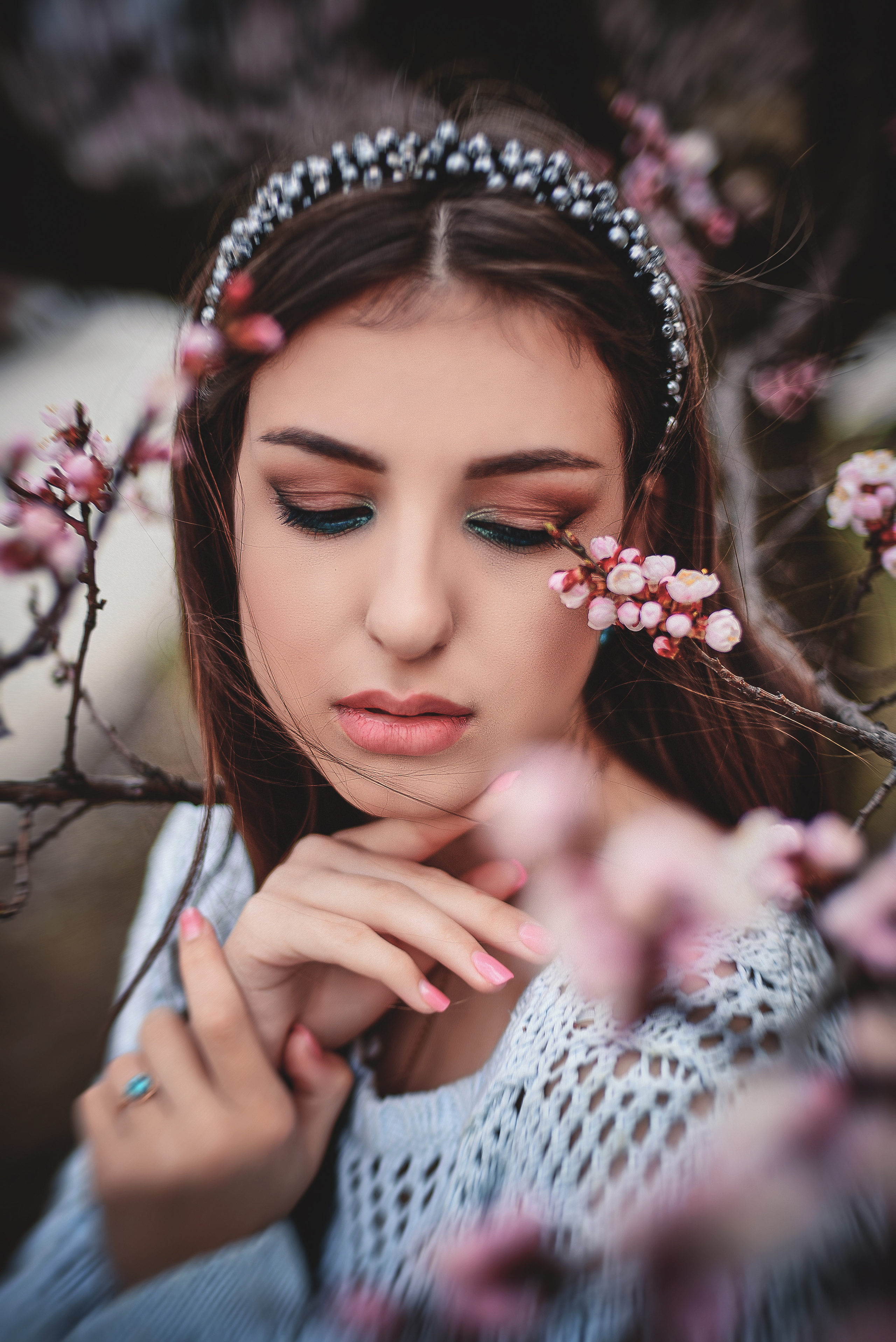 Весна. Съемка в цветении. Семейный и свадебный фотограф в Донецке Донская Анастасия