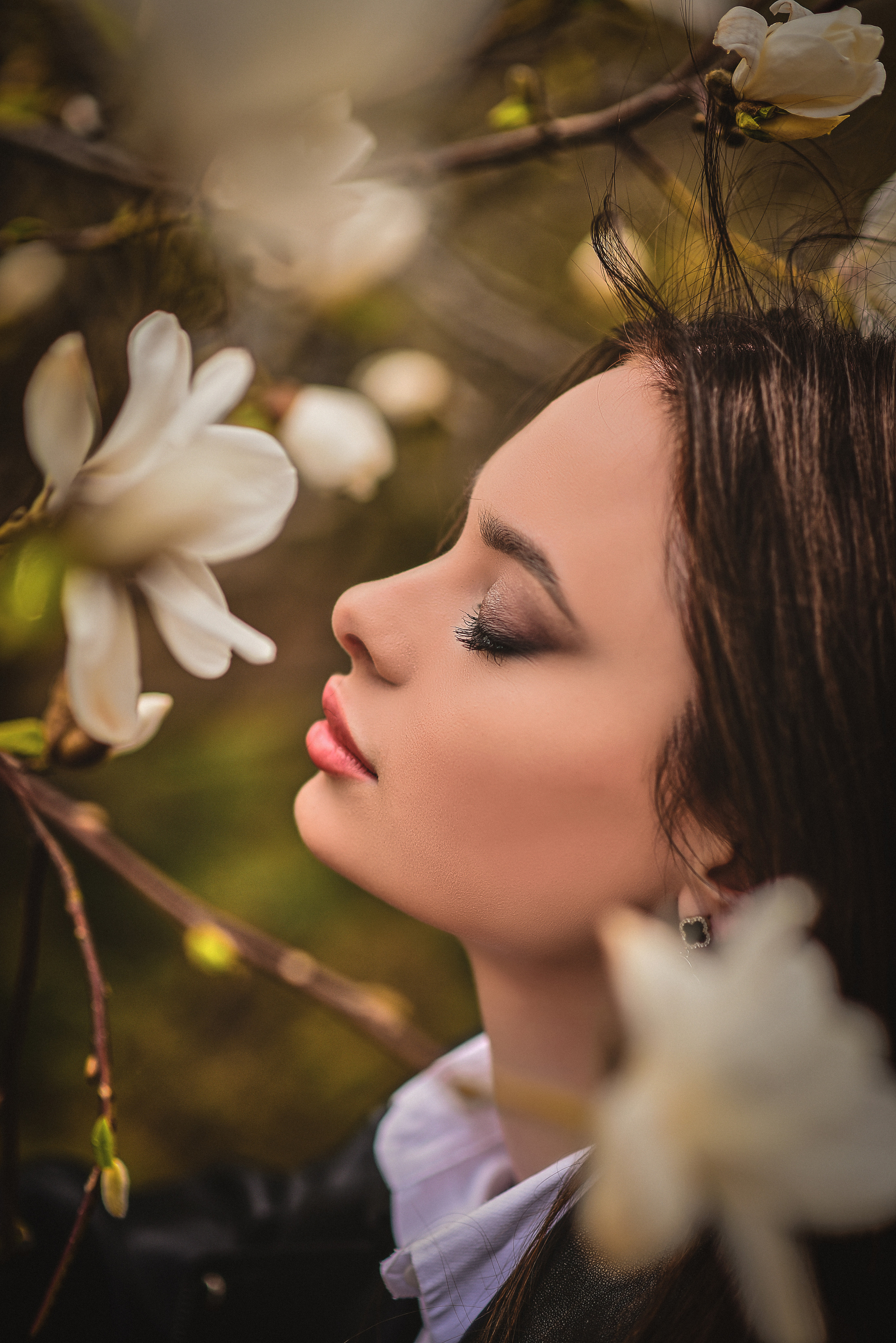 Весна. Съемка в цветении. Семейный и свадебный фотограф в Донецке Донская Анастасия