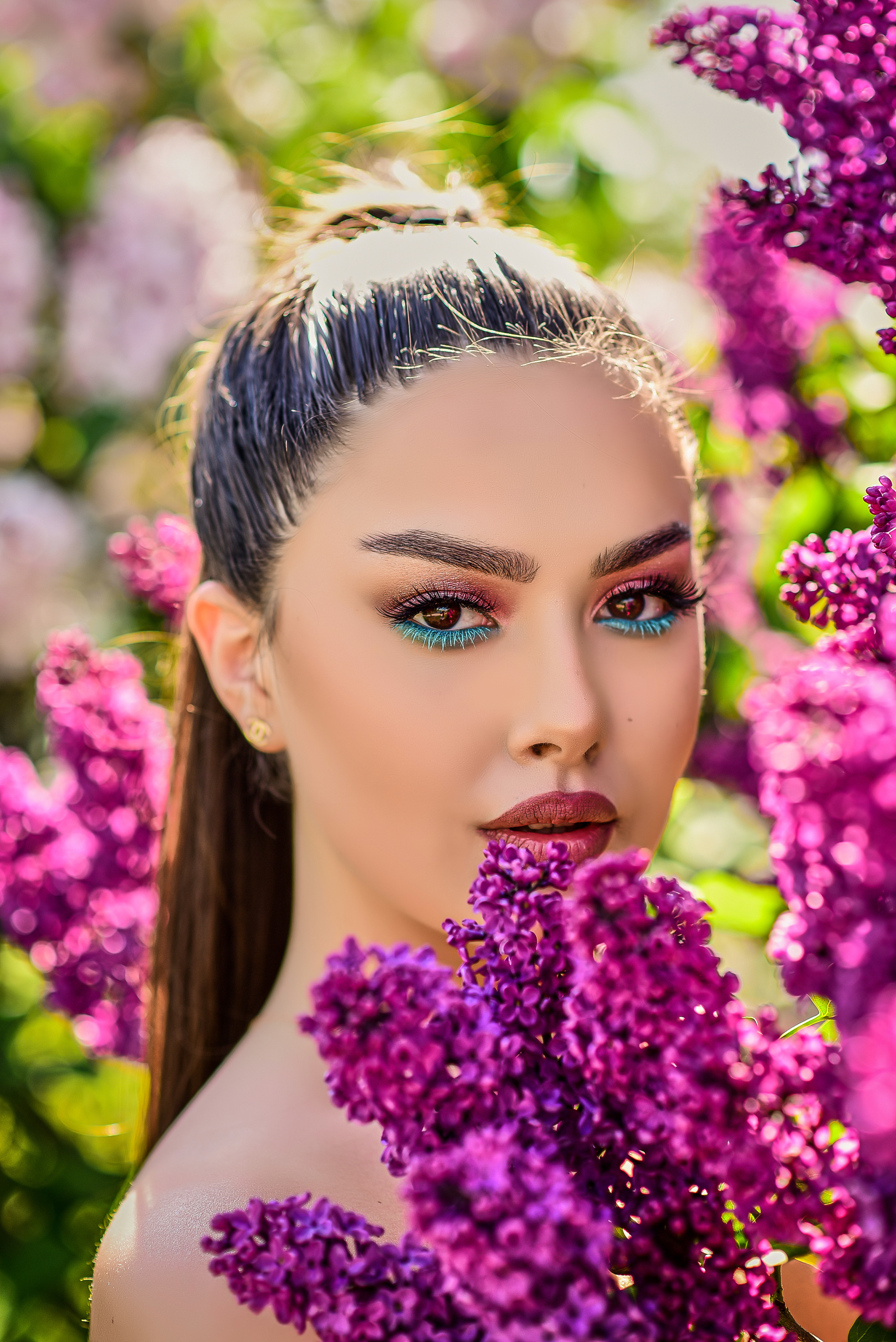 Весна. Съемка в цветении. Семейный и свадебный фотограф в Донецке Донская Анастасия