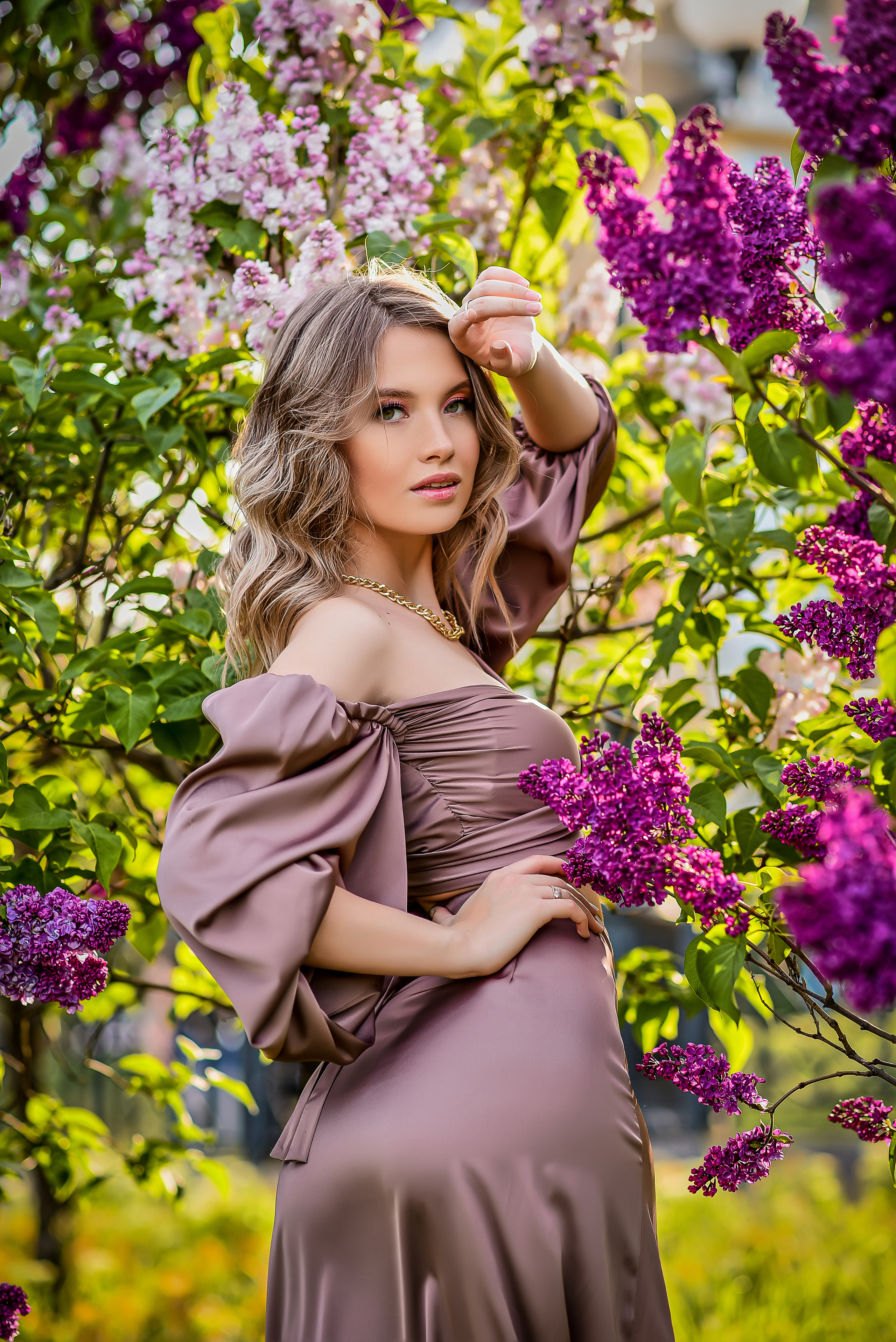 Весна. Съемка в цветении. Семейный и свадебный фотограф в Донецке Донская Анастасия