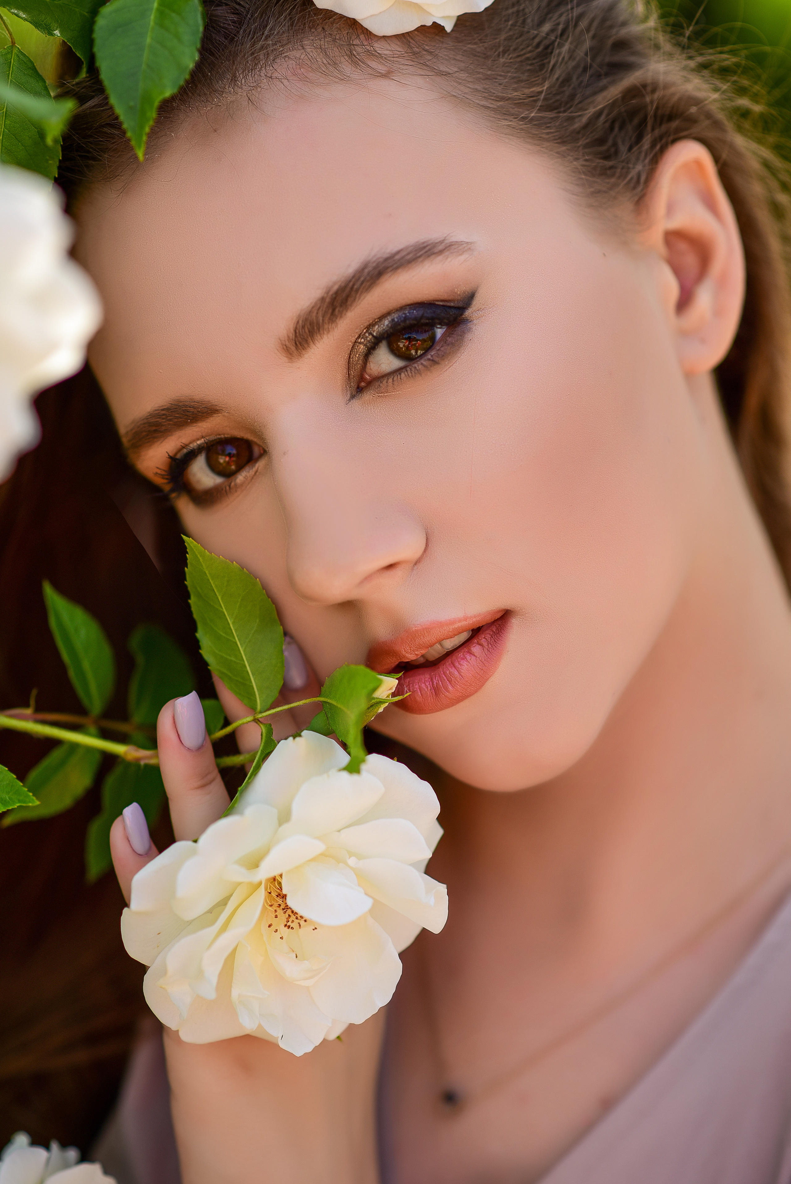 Весна. Съемка в цветении. Семейный и свадебный фотограф в Донецке Донская Анастасия