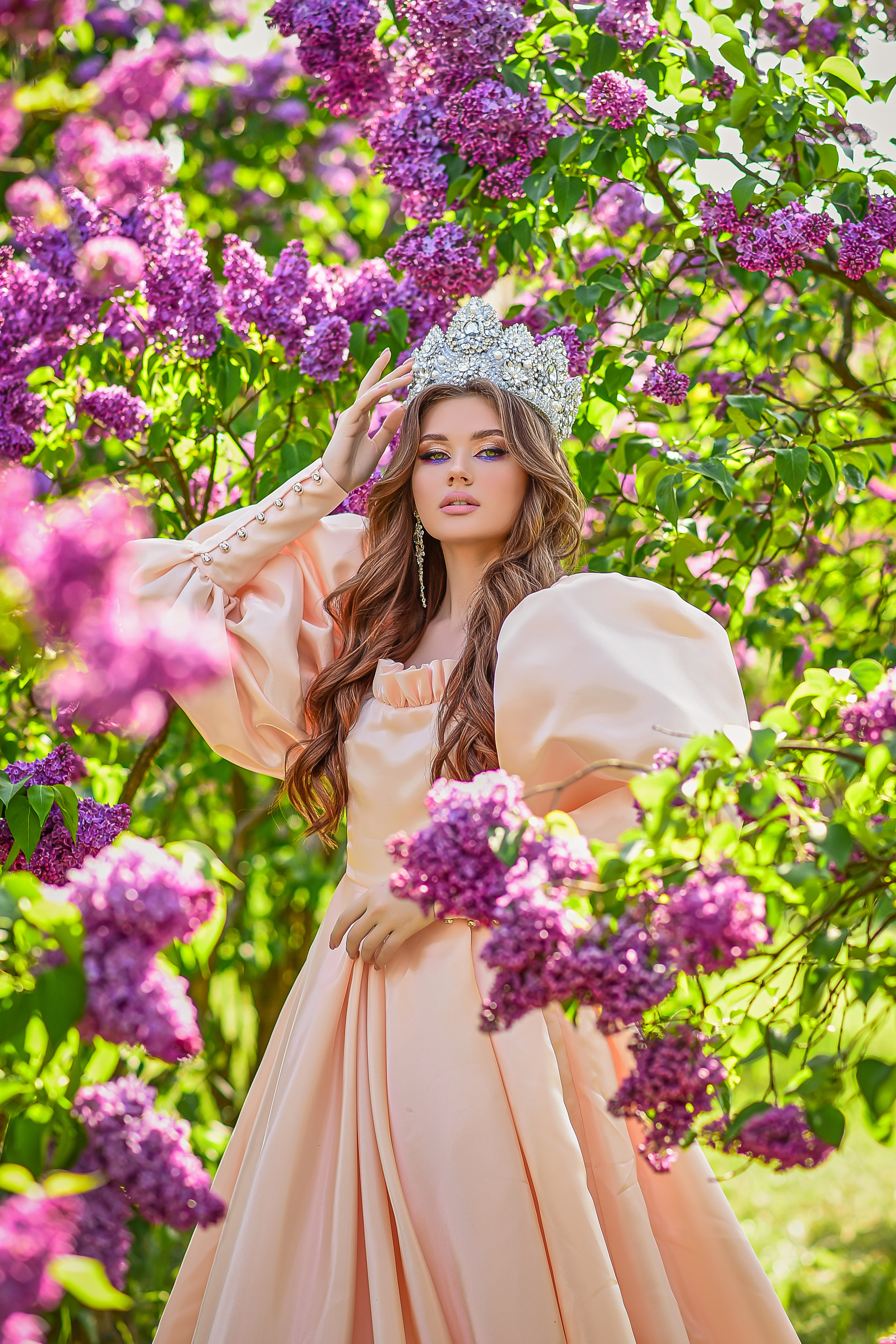 Весна. Съемка в цветении. Семейный и свадебный фотограф в Донецке Донская Анастасия