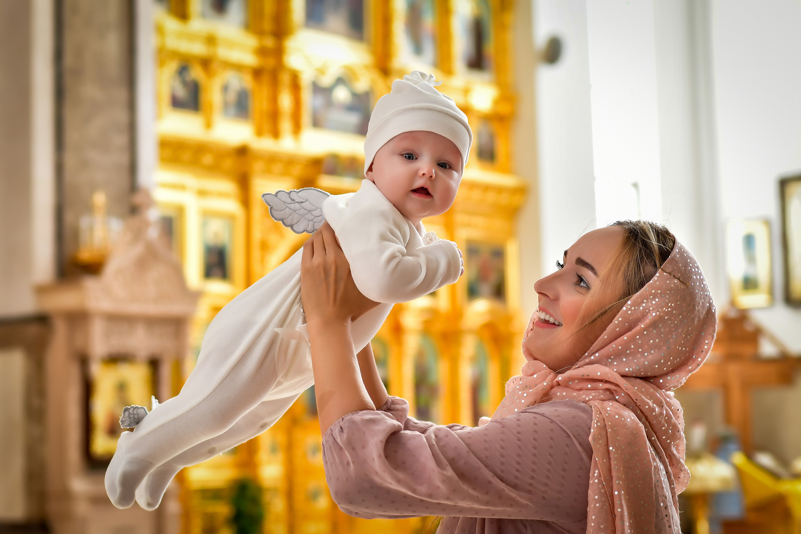 Крещение. Семейный и свадебный фотограф в Донецке Донская Анастасия