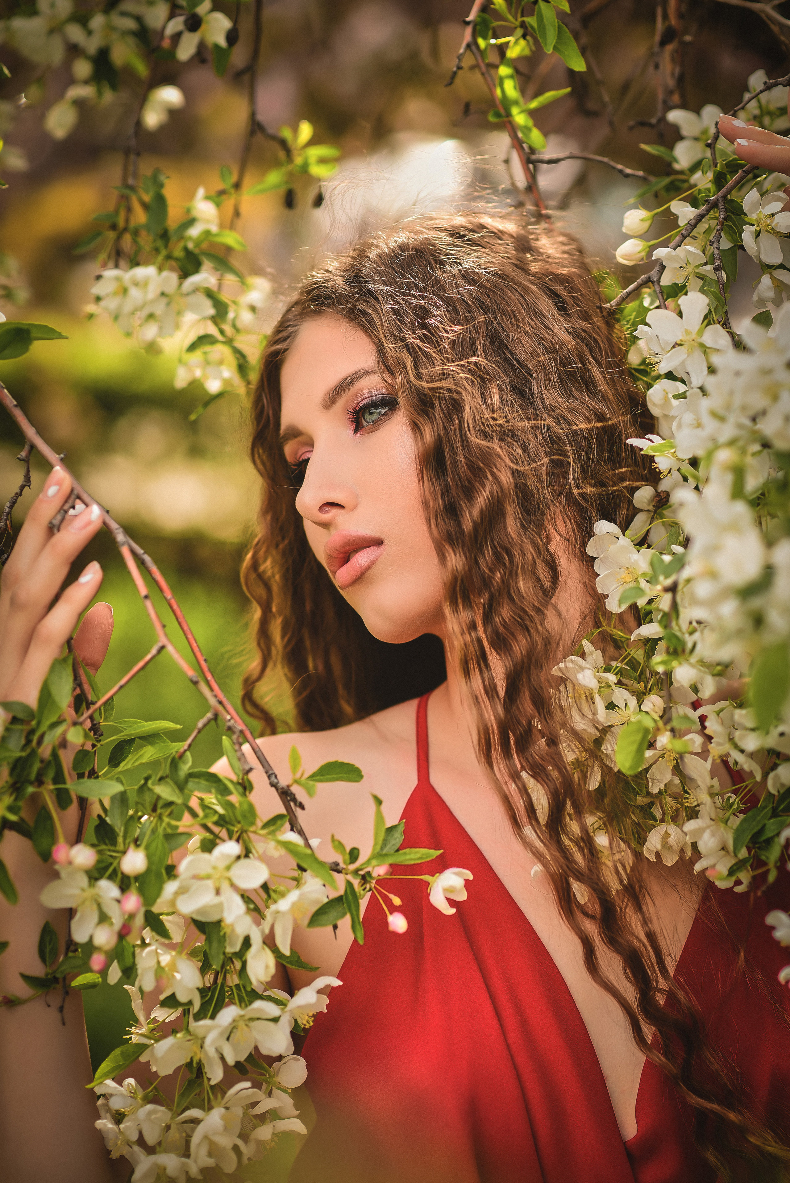 Весна. Съемка в цветении. Семейный и свадебный фотограф в Донецке Донская Анастасия