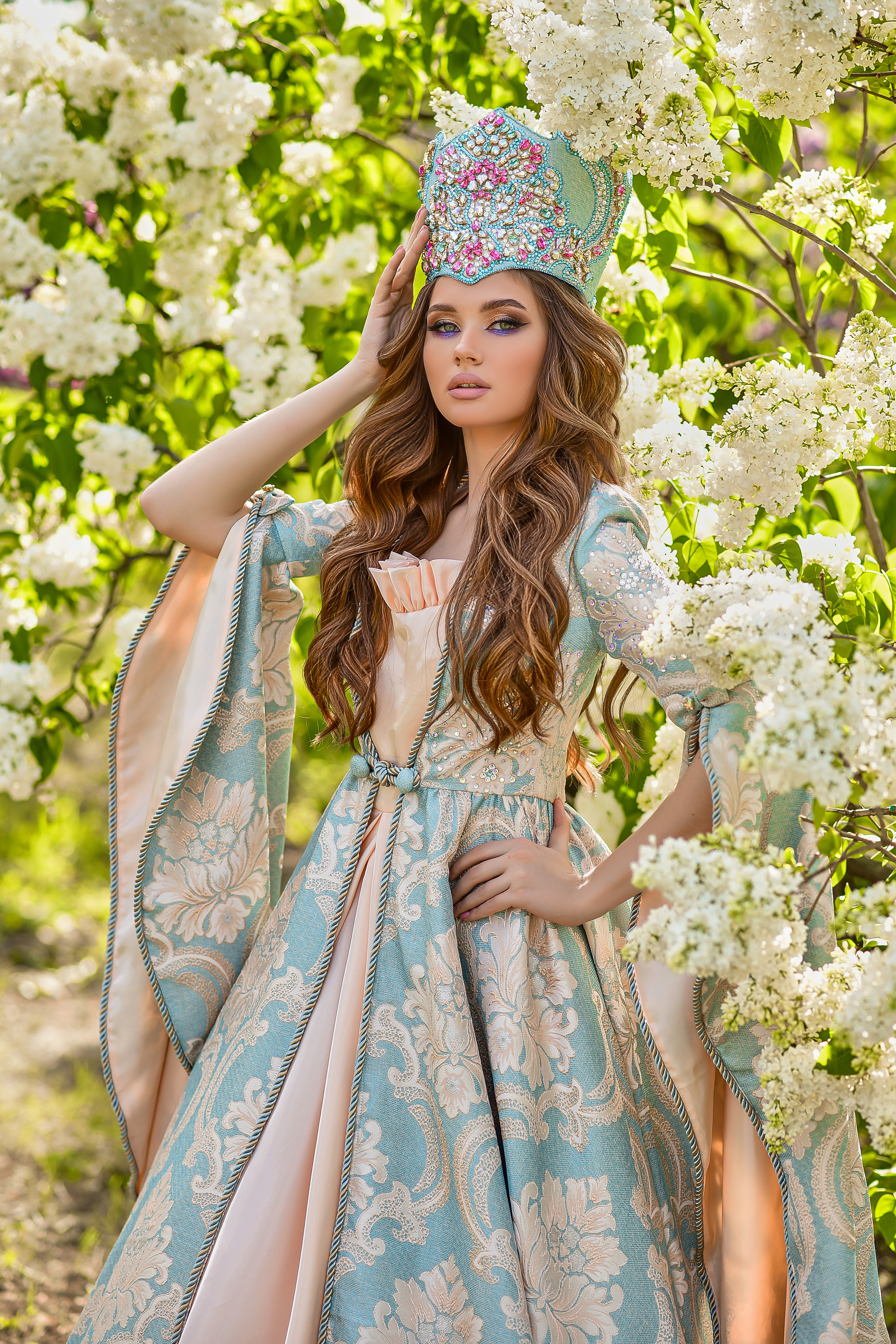 Весна. Съемка в цветении. Семейный и свадебный фотограф в Донецке Донская Анастасия