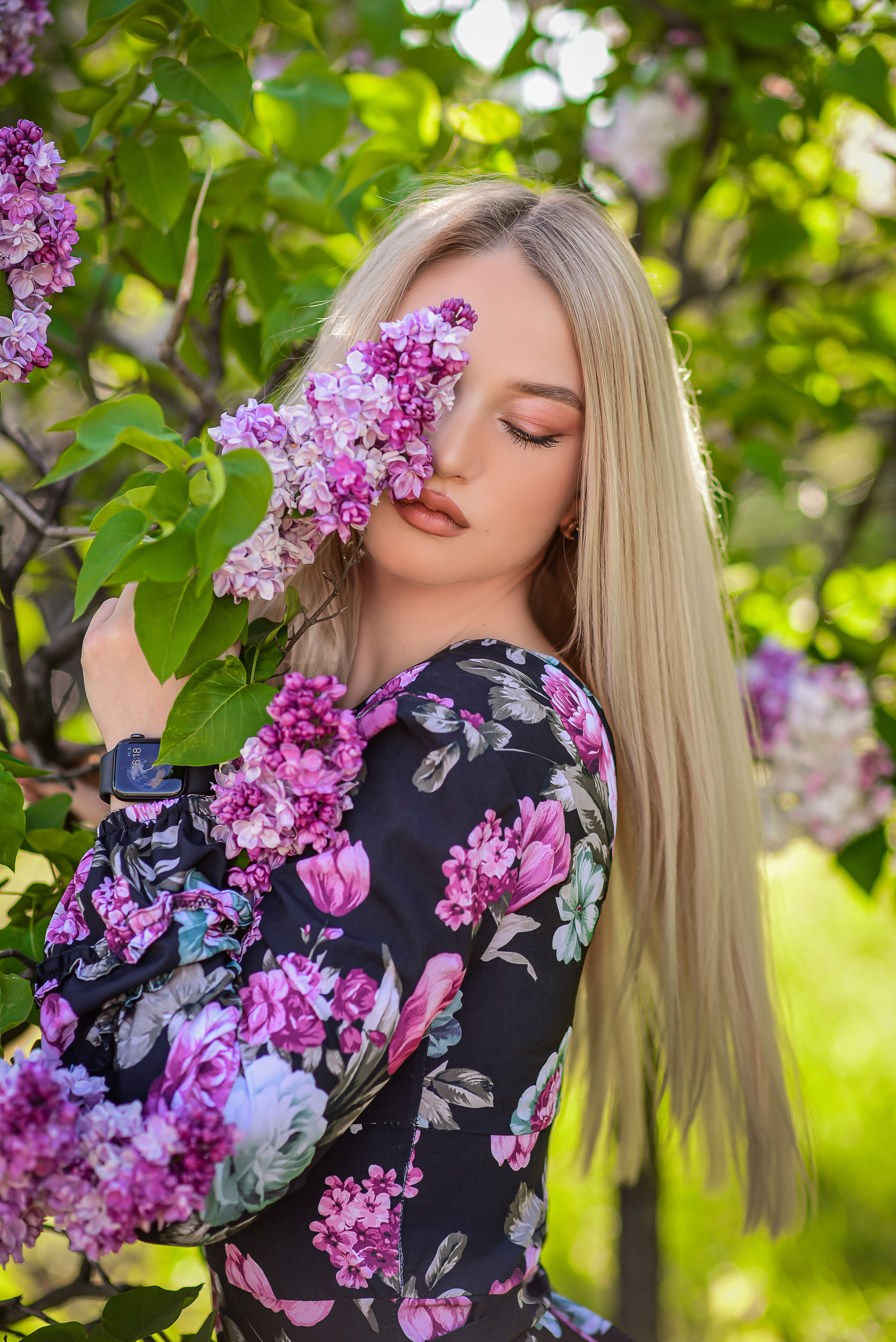 Весна. Съемка в цветении. Семейный и свадебный фотограф в Донецке Донская Анастасия