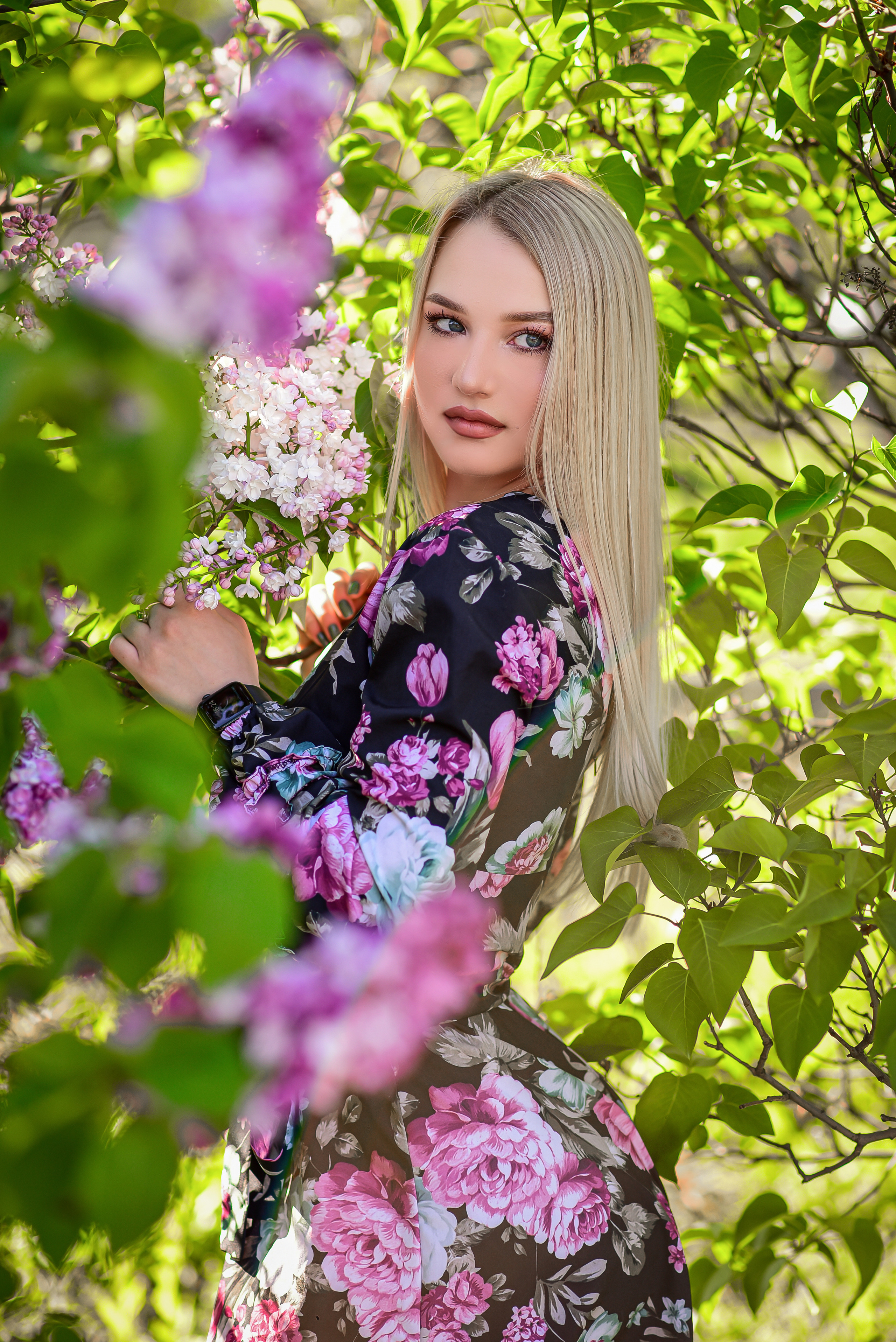 Весна. Съемка в цветении. Семейный и свадебный фотограф в Донецке Донская Анастасия