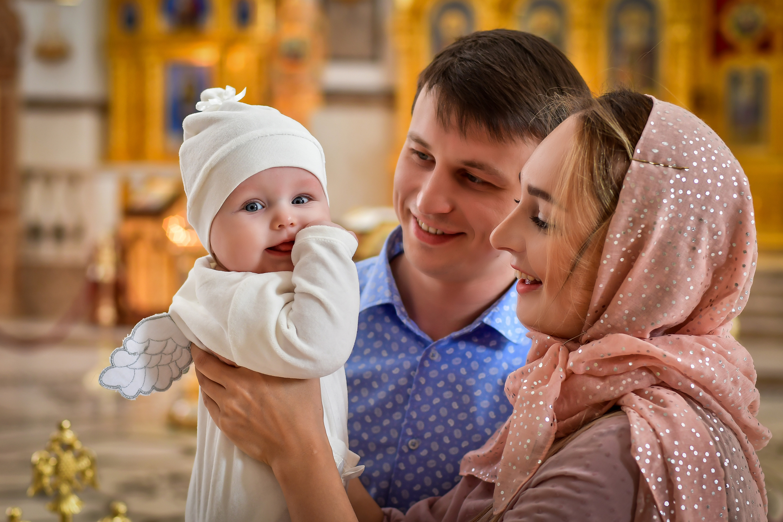 Крещение. Семейный и свадебный фотограф в Донецке Донская Анастасия