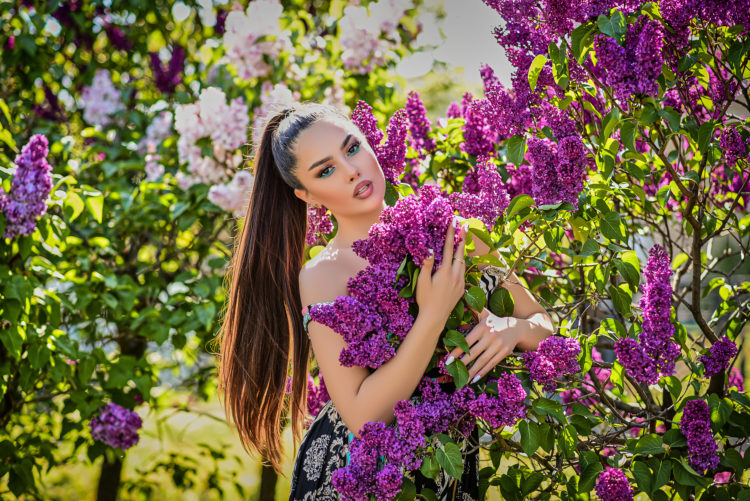 Весна. Съемка в цветении. Семейный и свадебный фотограф в Донецке Донская Анастасия