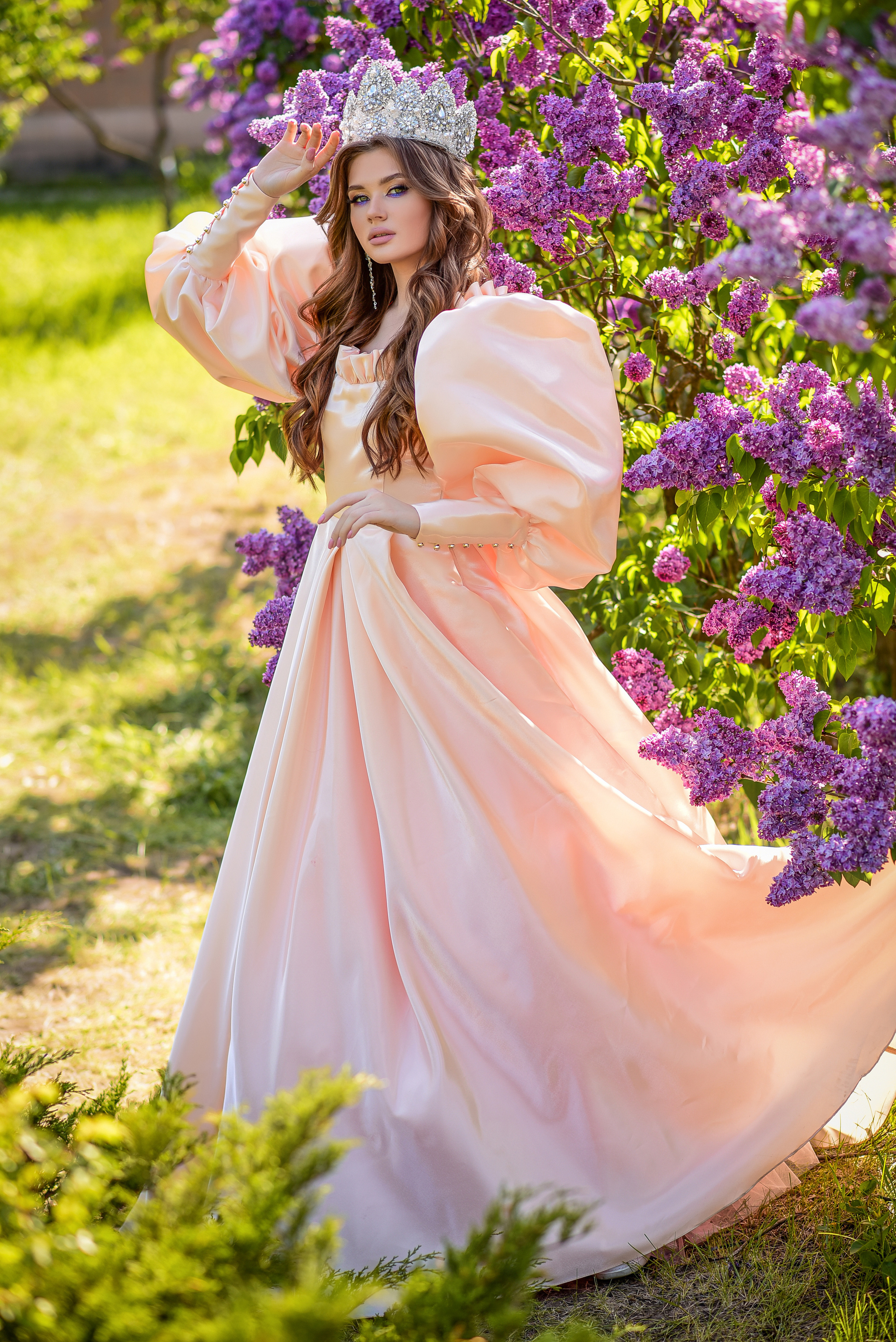 Весна. Съемка в цветении. Семейный и свадебный фотограф в Донецке Донская Анастасия