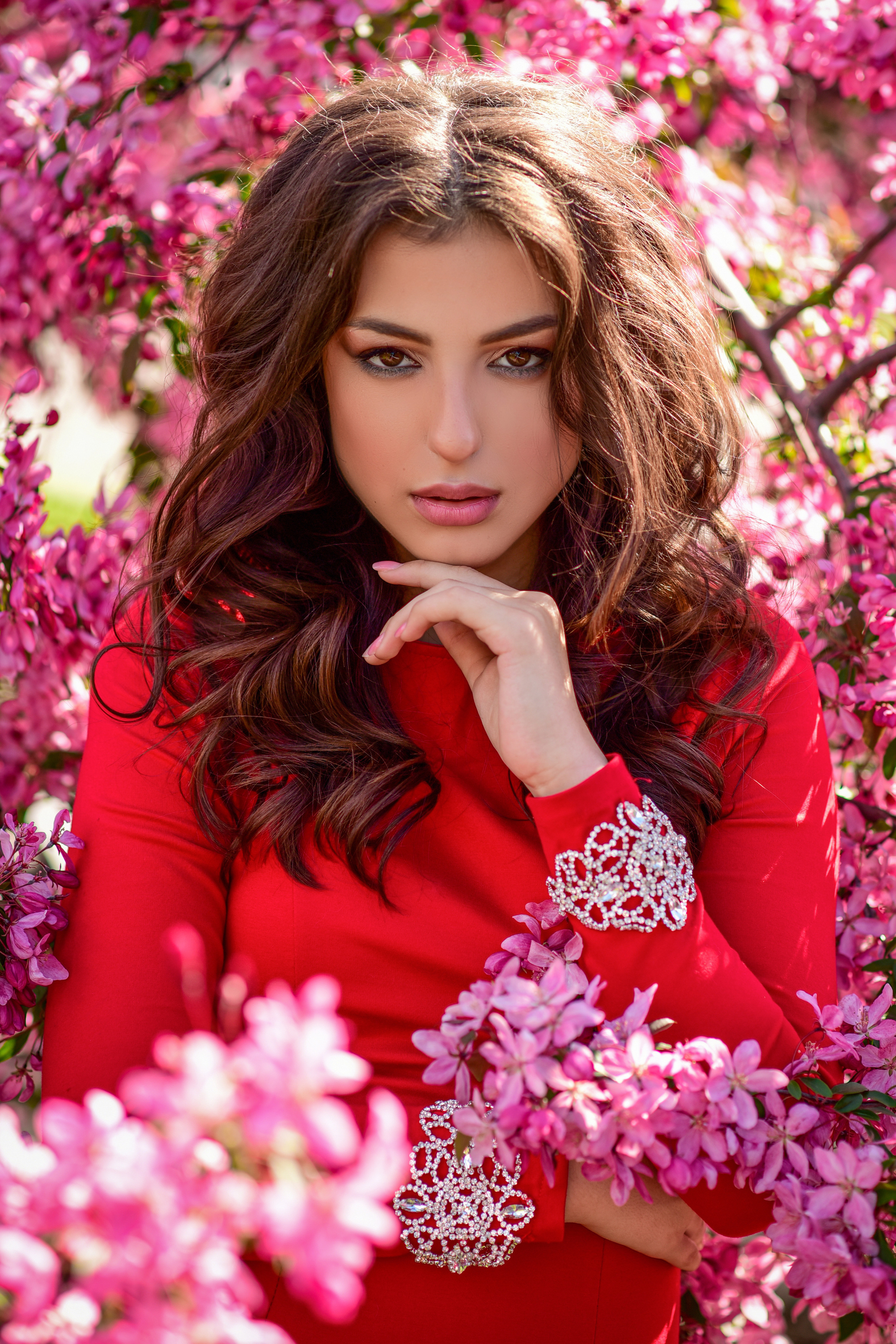 Весна. Съемка в цветении. Семейный и свадебный фотограф в Донецке Донская Анастасия