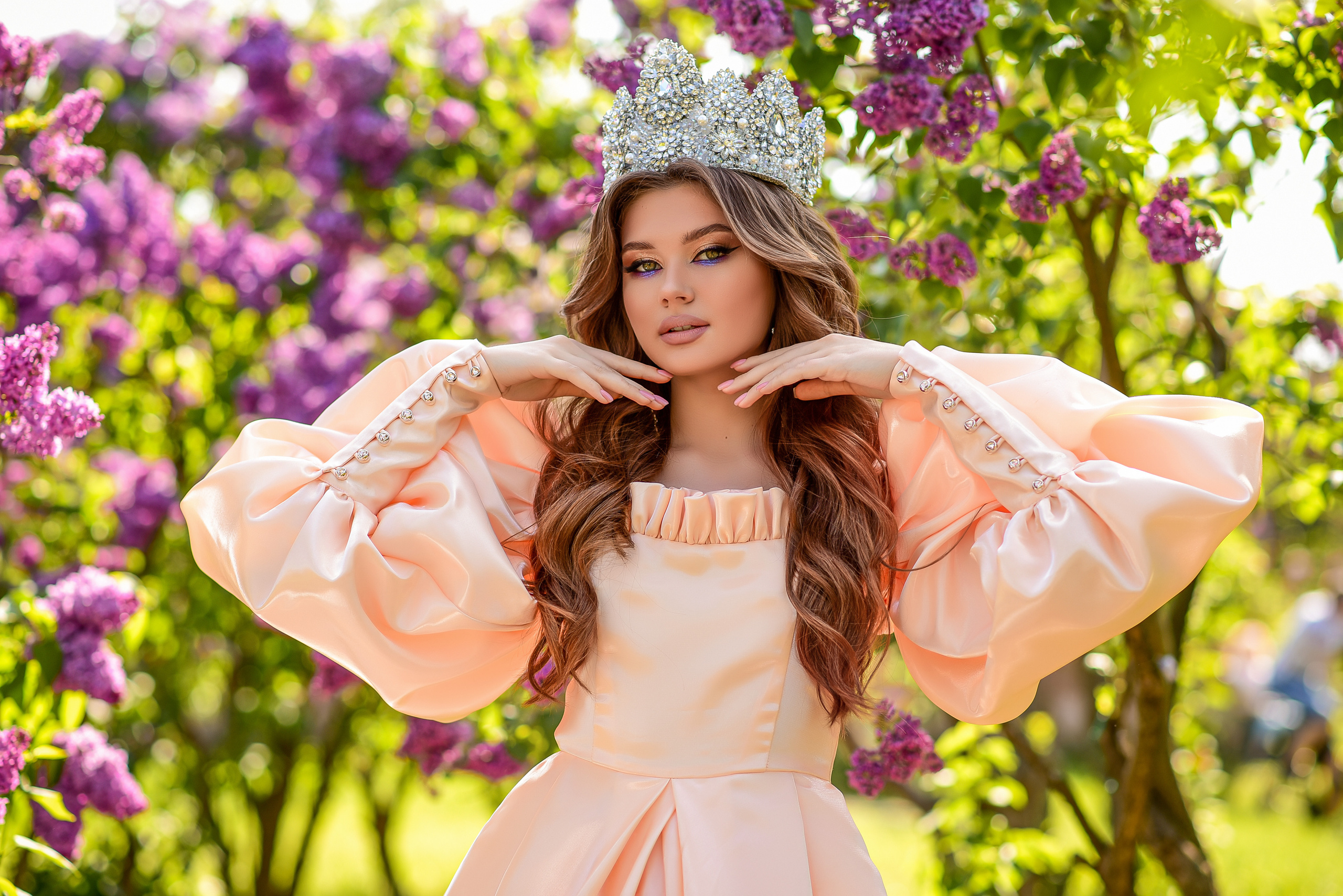 Весна. Съемка в цветении. Семейный и свадебный фотограф в Донецке Донская Анастасия