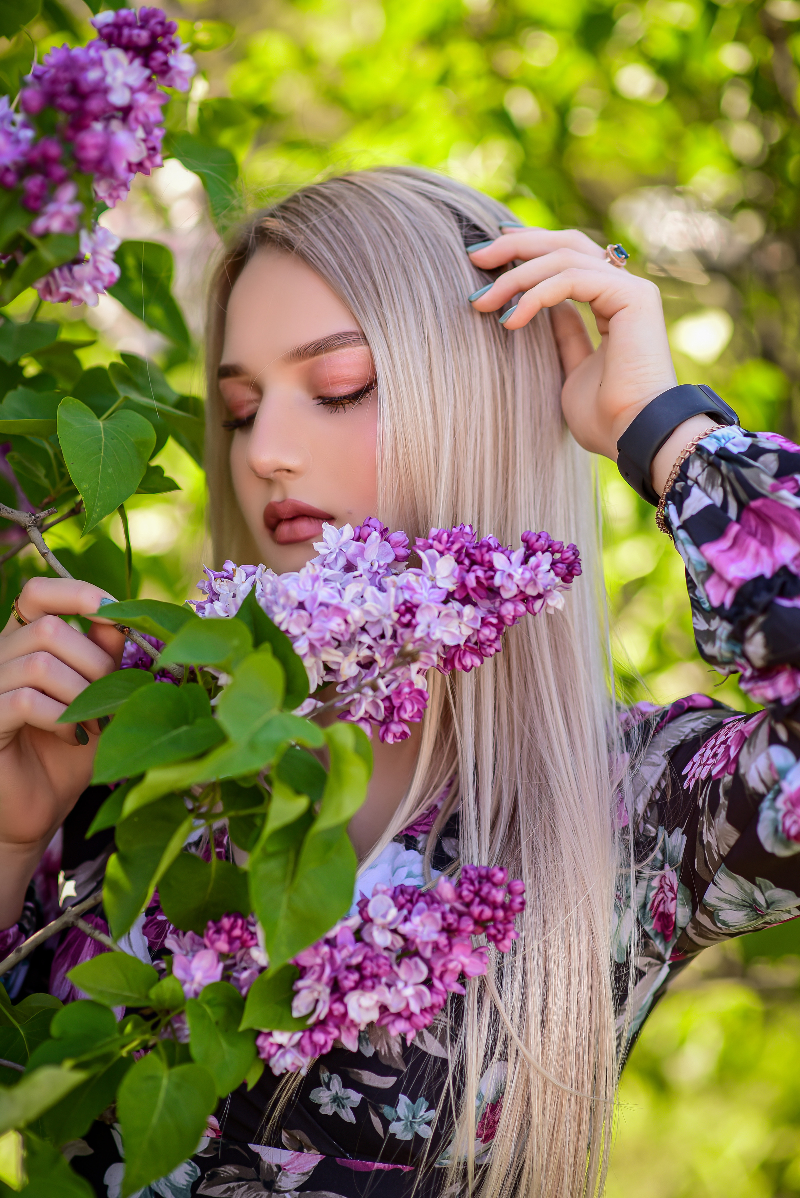 Весна. Съемка в цветении. Семейный и свадебный фотограф в Донецке Донская Анастасия