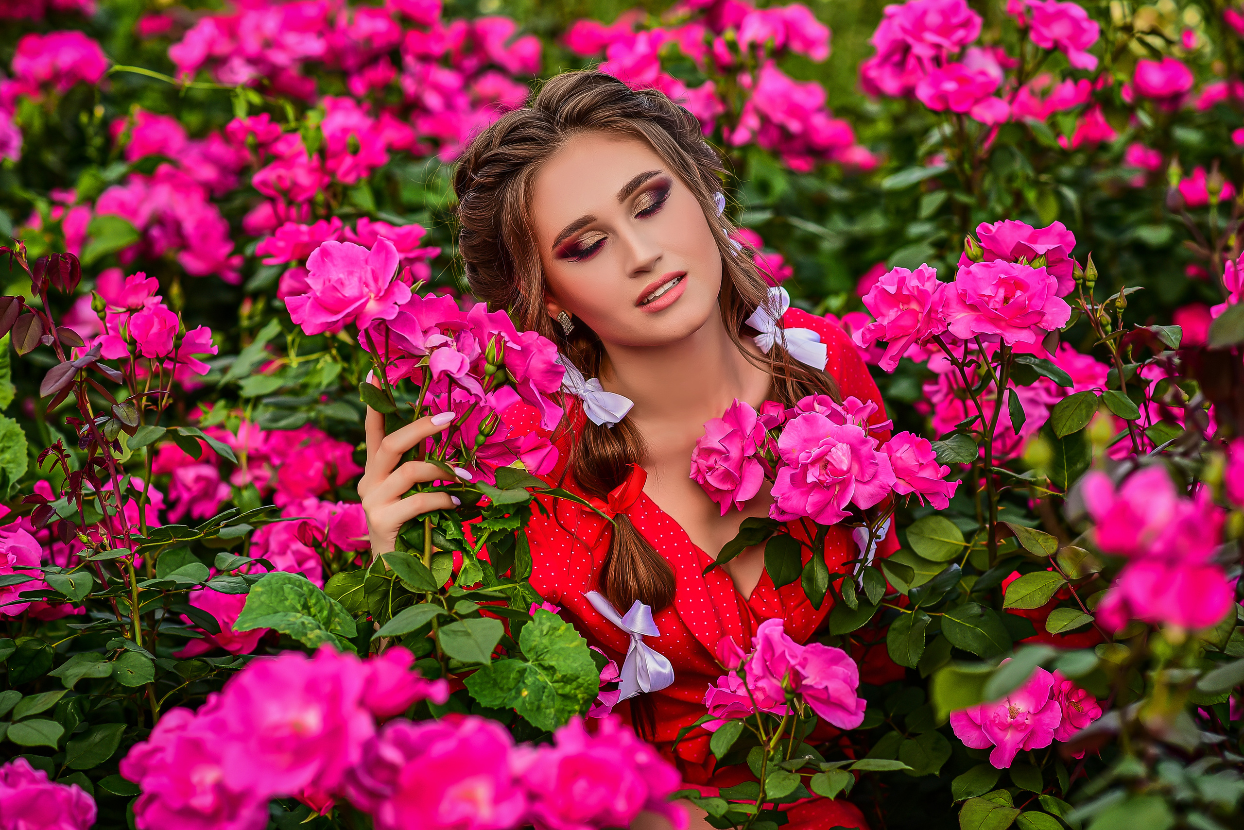 Весна. Съемка в цветении. Семейный и свадебный фотограф в Донецке Донская Анастасия