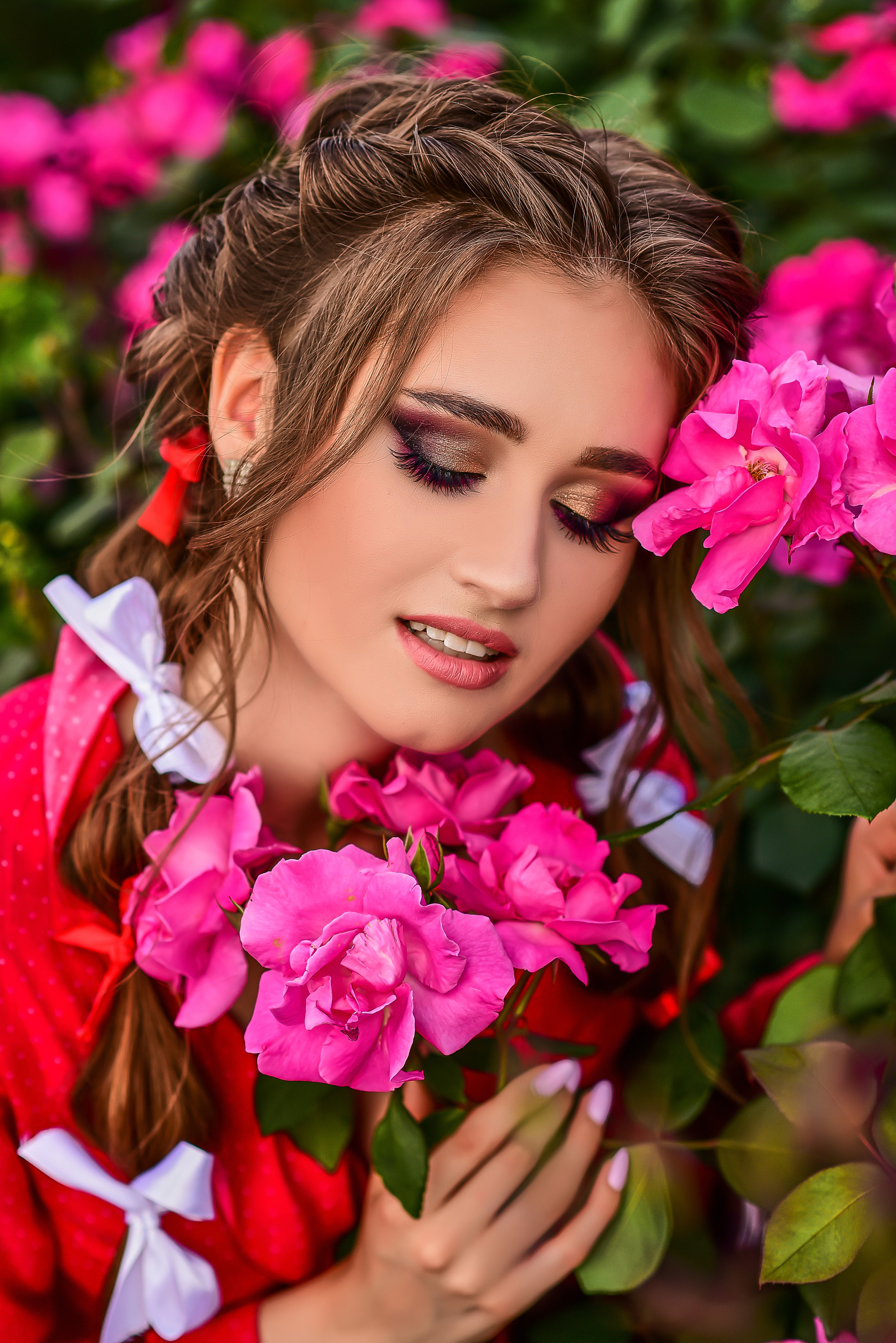 Весна. Съемка в цветении. Семейный и свадебный фотограф в Донецке Донская Анастасия