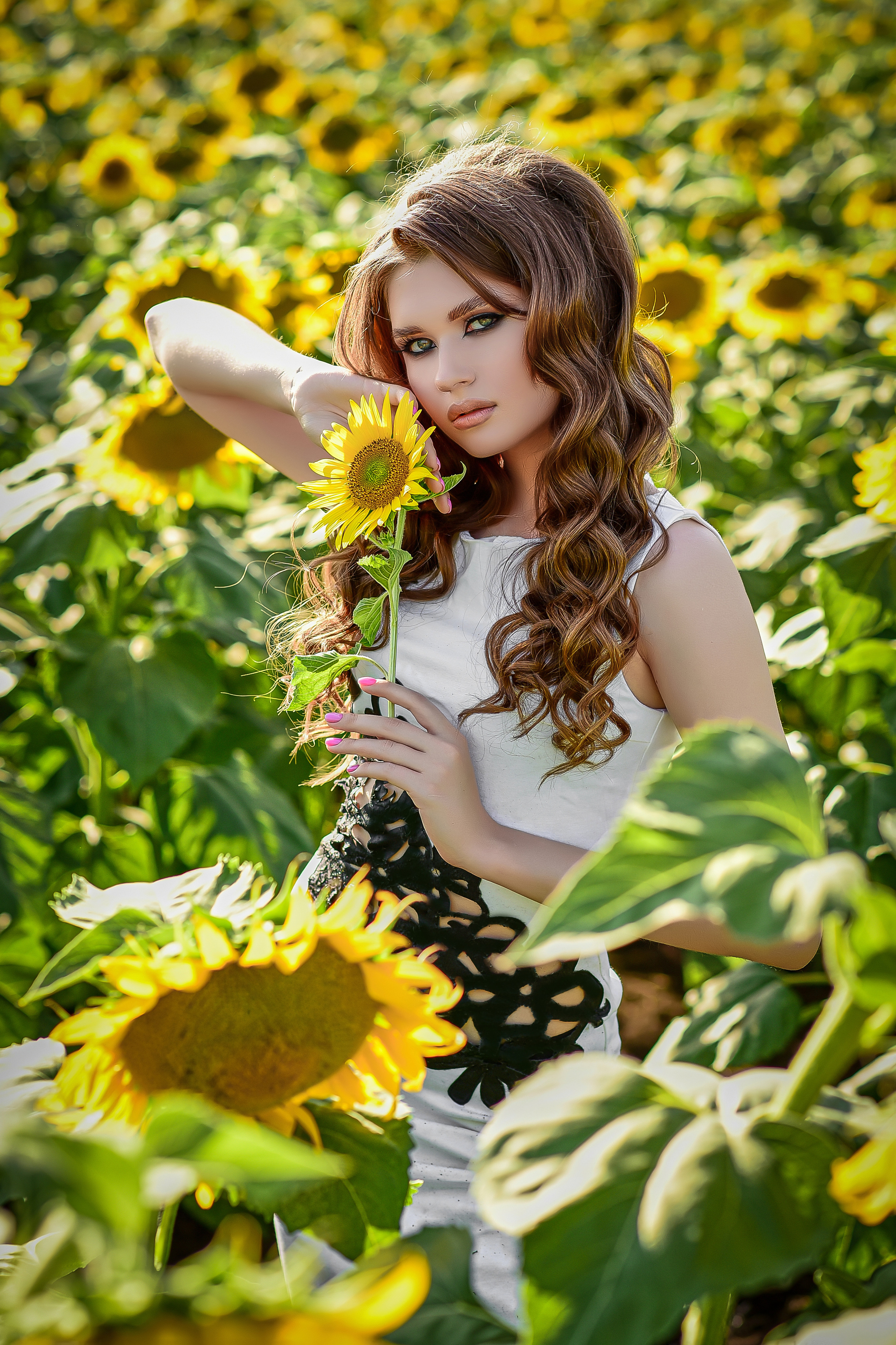 Весна. Съемка в цветении. Семейный и свадебный фотограф в Донецке Донская Анастасия