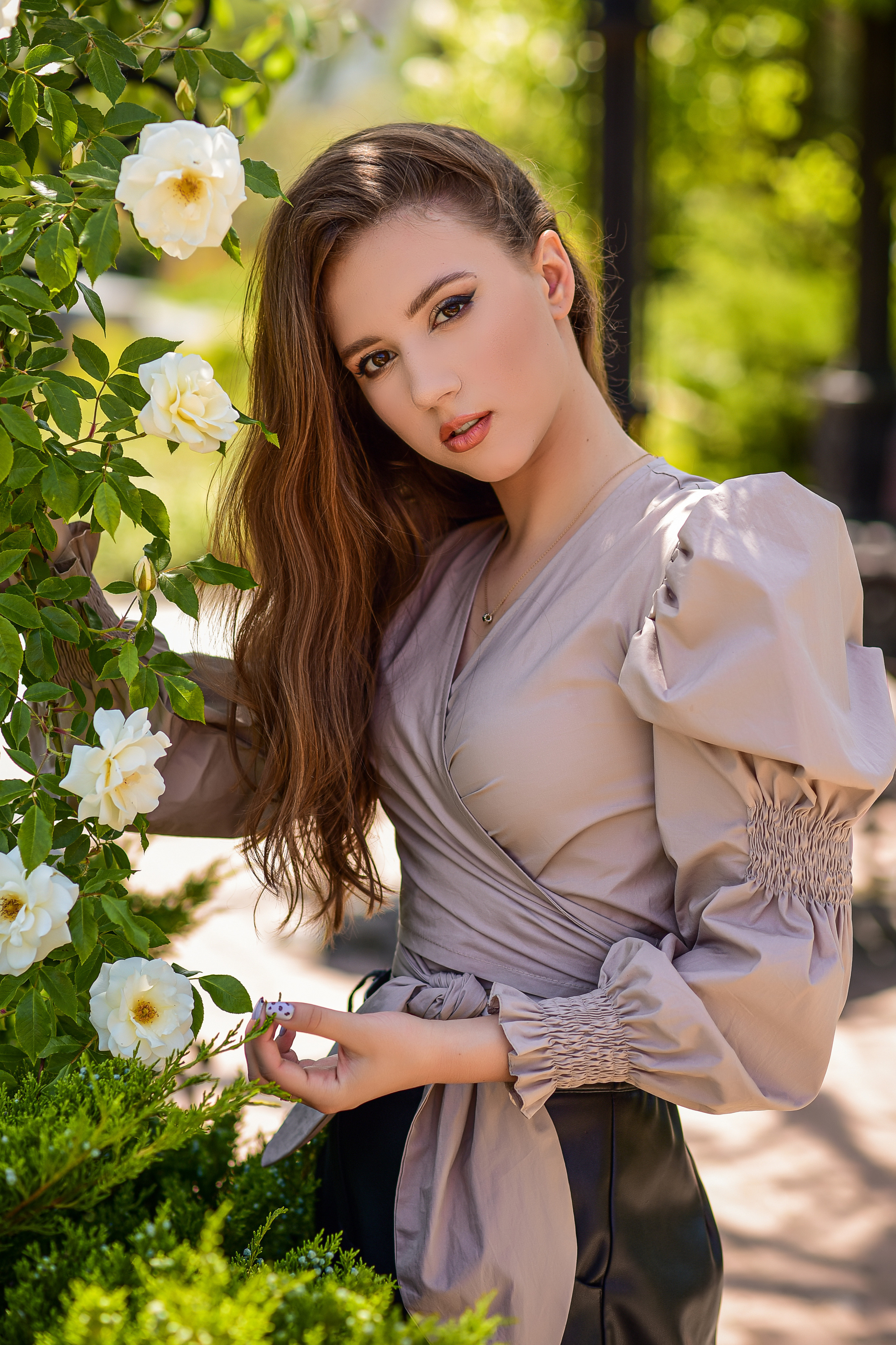 Весна. Съемка в цветении. Семейный и свадебный фотограф в Донецке Донская Анастасия