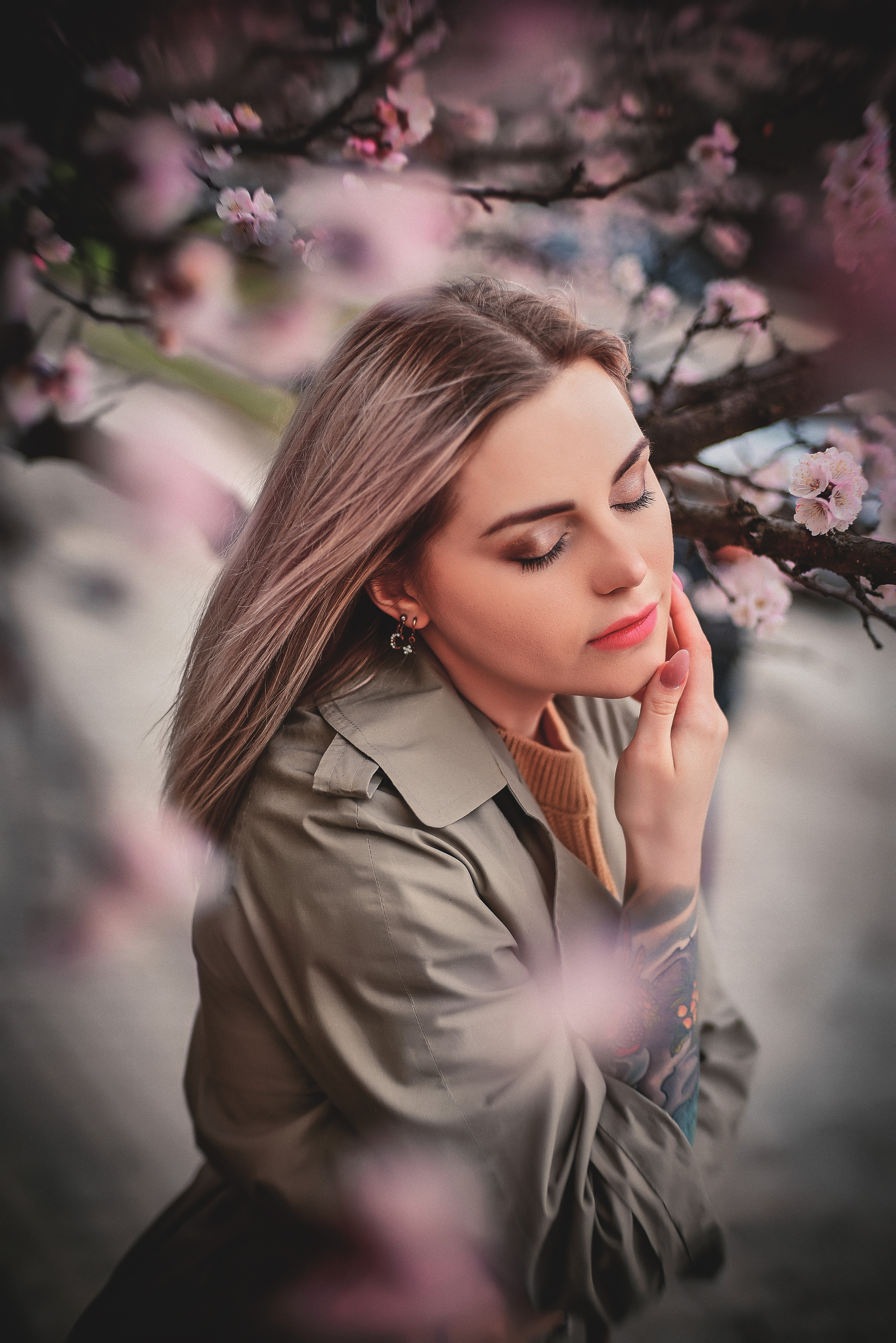 Весна. Съемка в цветении. Семейный и свадебный фотограф в Донецке Донская Анастасия