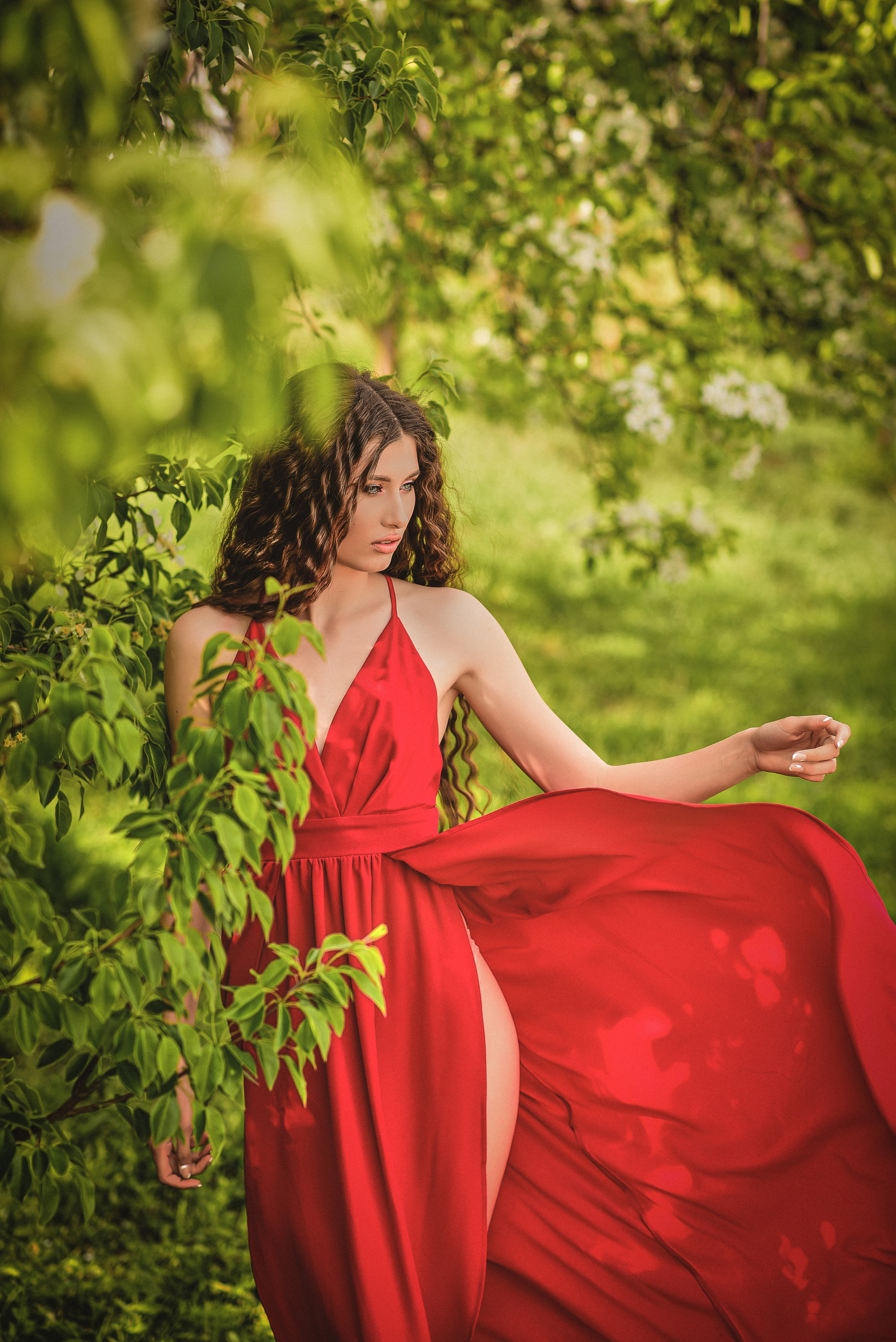 Весна. Съемка в цветении. Семейный и свадебный фотограф в Донецке Донская Анастасия