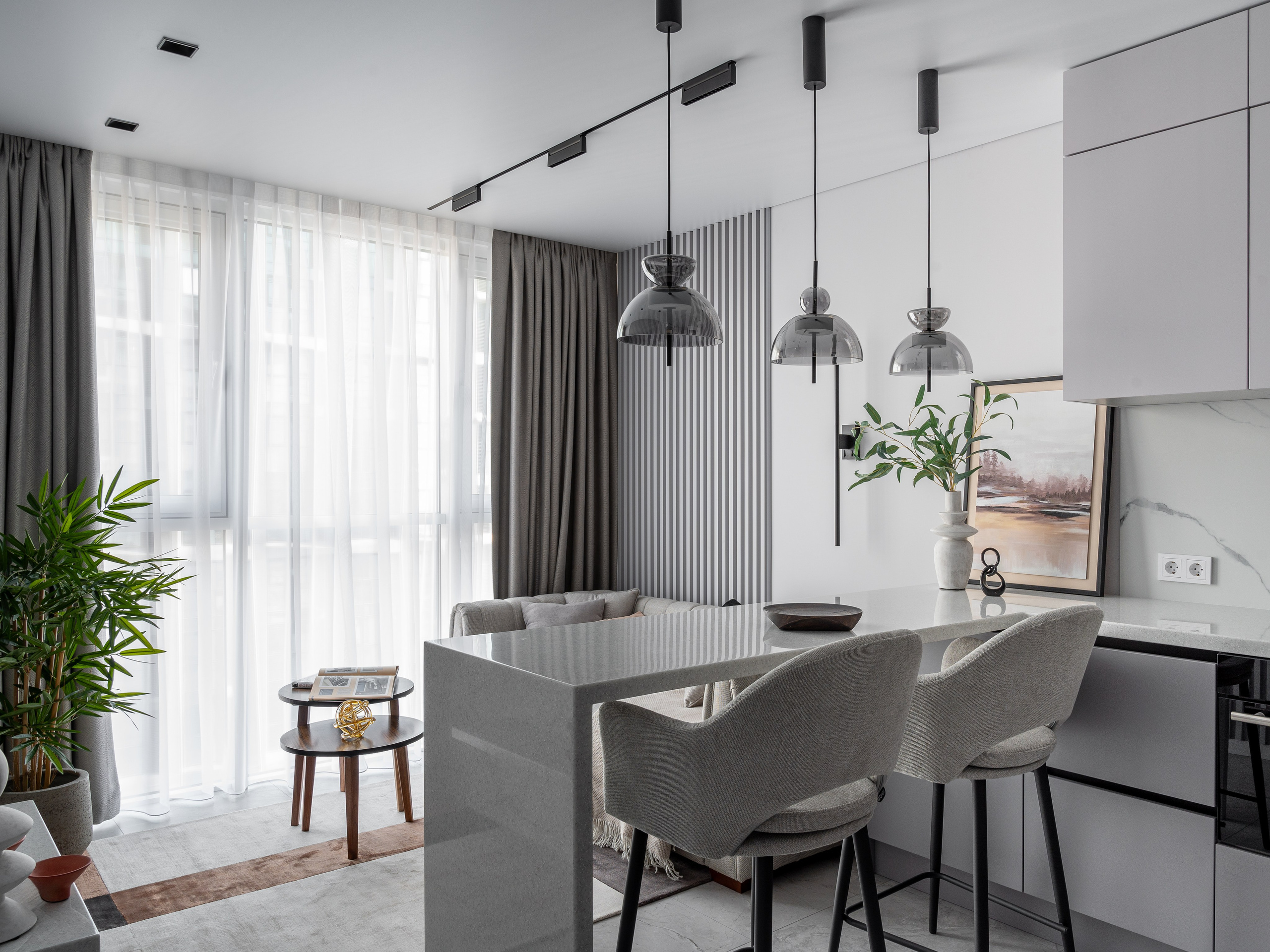 Дизайн проект Марии и Эдгарда Мухаметшины. Интерьерный фотограф в Сочи Элина Габриелян