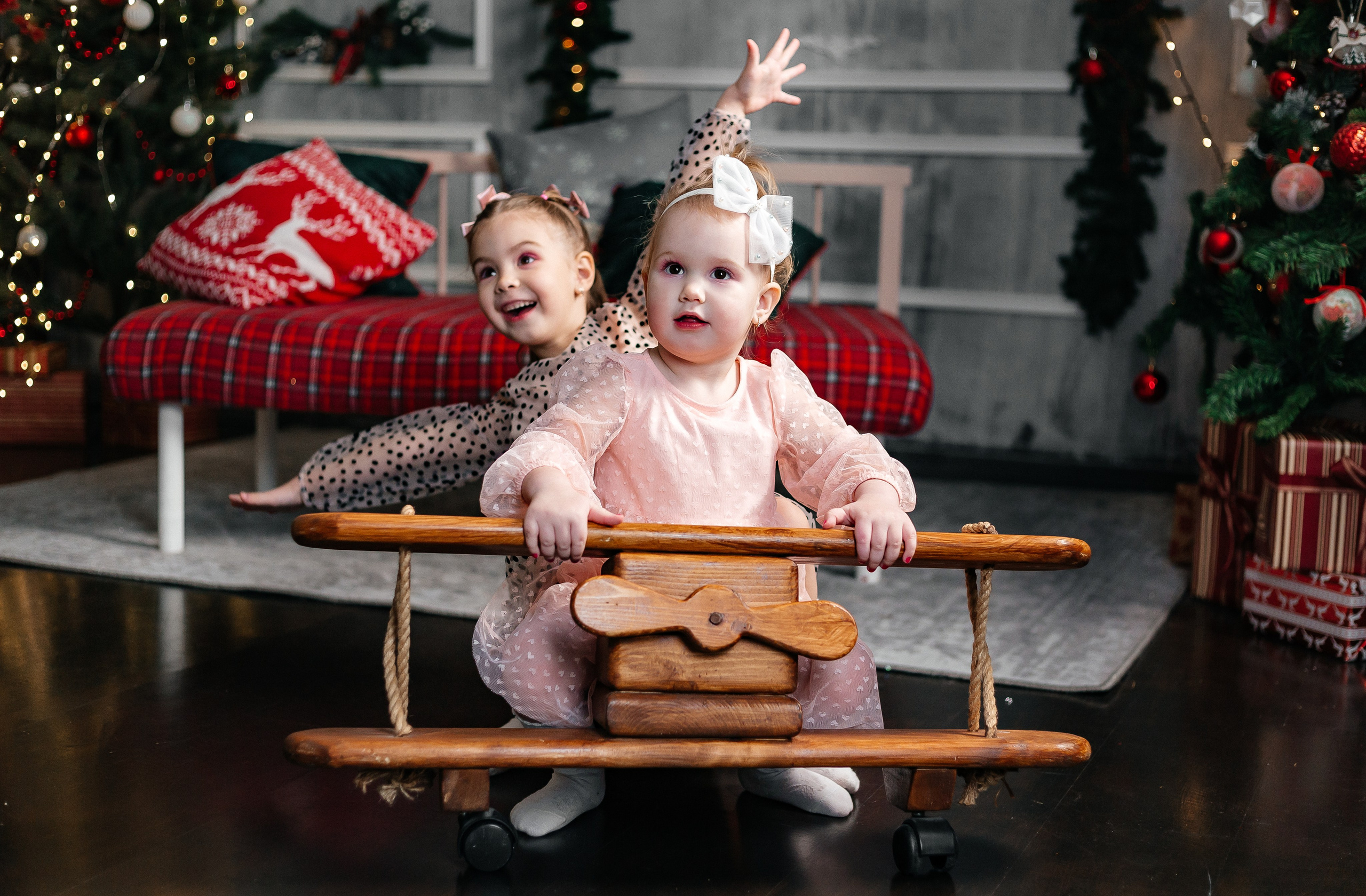 Новогодняя фотосессия в студии. Фотограф Татьяна Орлова