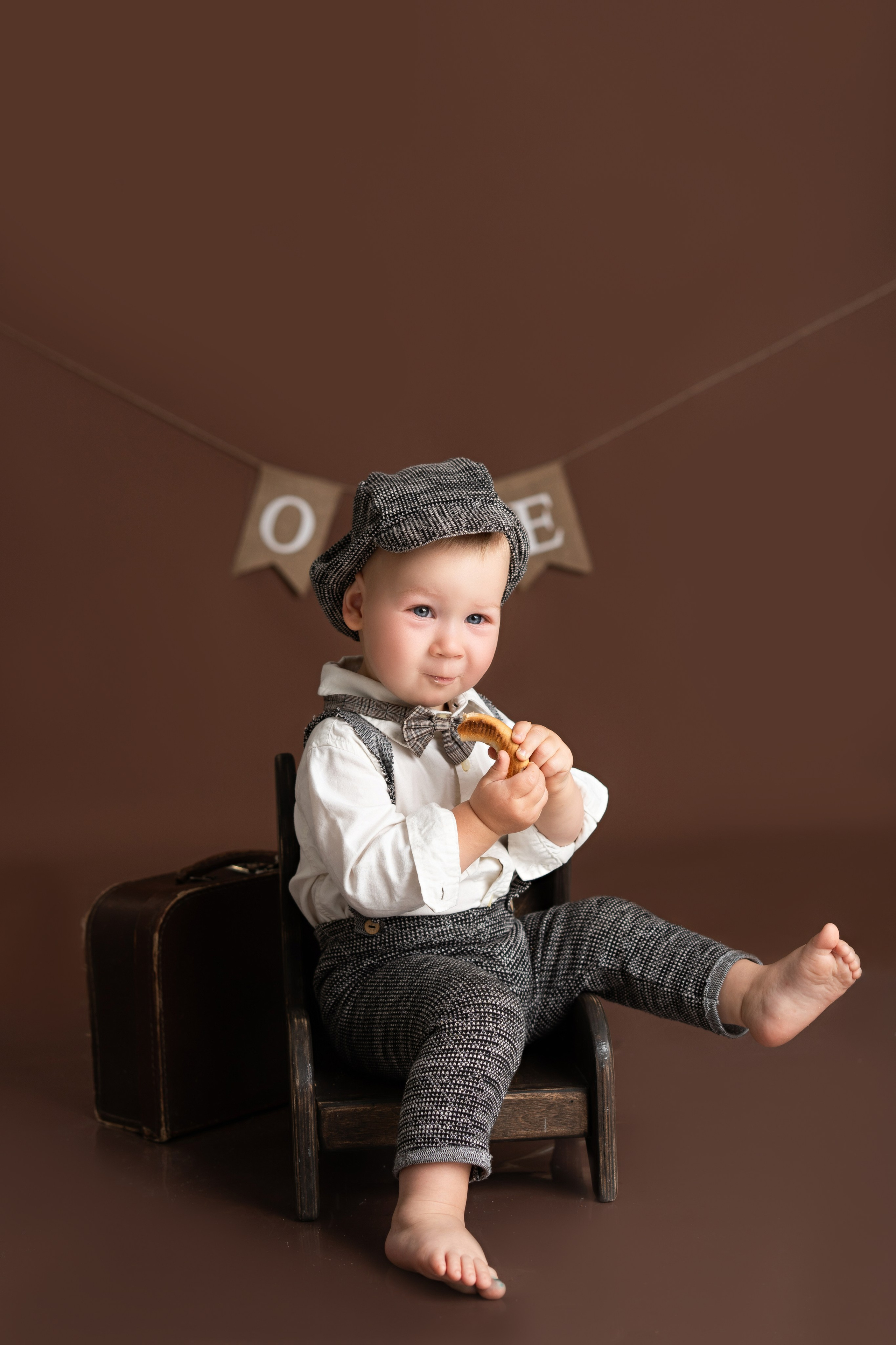 Марк. Фотограф новорождённых в Минске. Годик под ключ