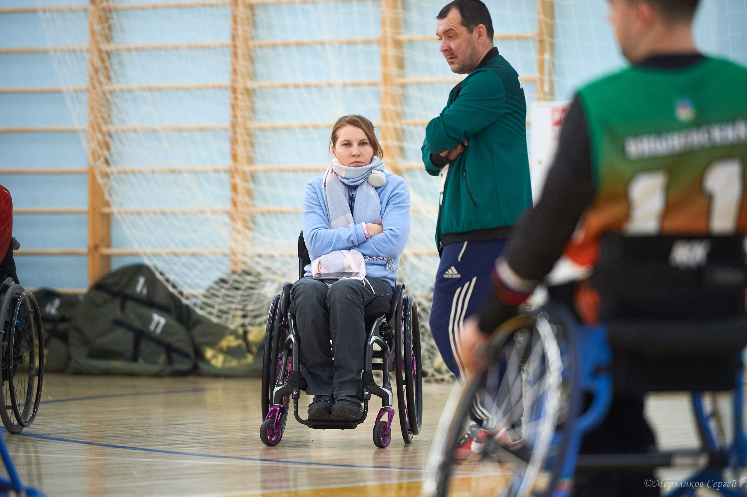 X традиционный Рождественский турнир по баскетболу на колясках. Ижевск. Спортивный репортажный фотограф в Ижевске Сергей Мерзляков