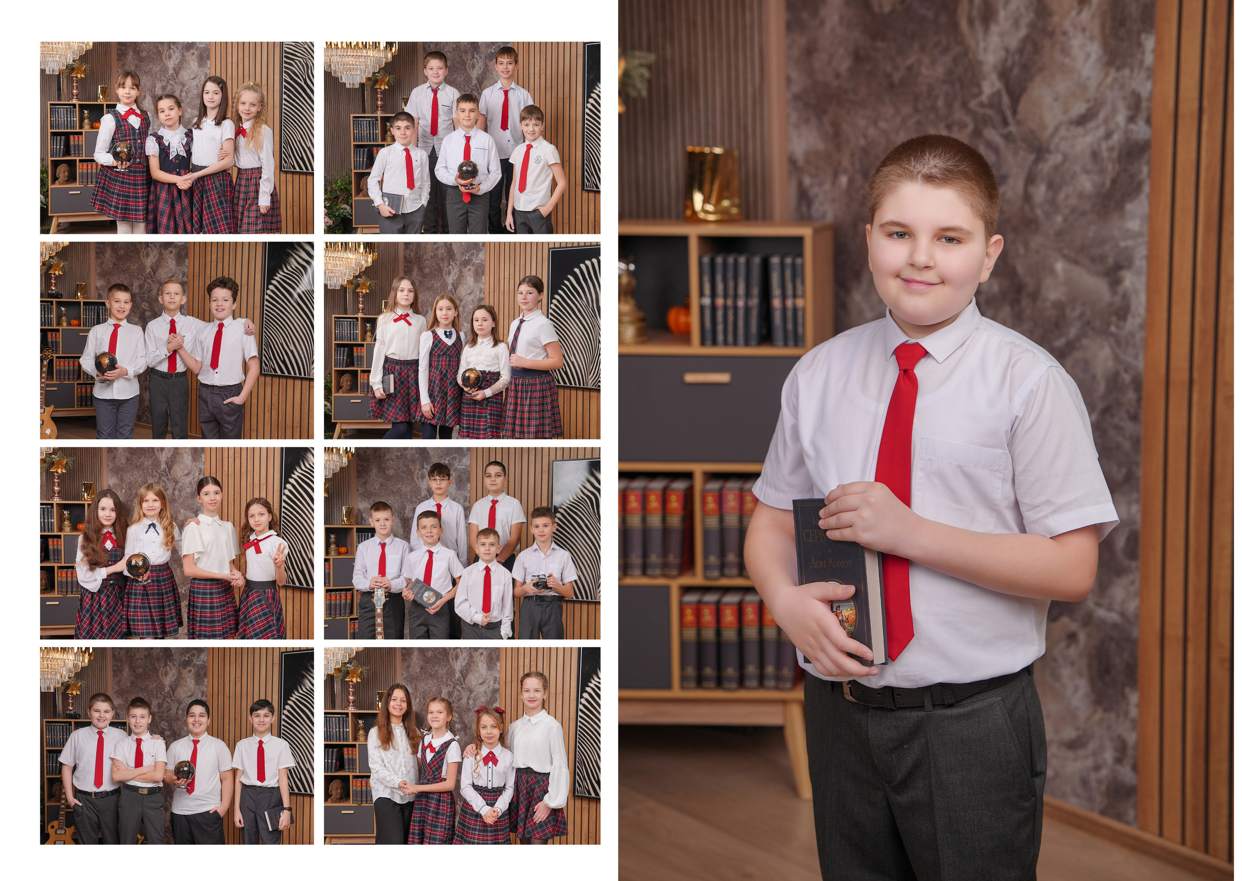 ШКОЛА 99 — 4 «Д» класс. Красивый выпускной альбом в Краснодаре