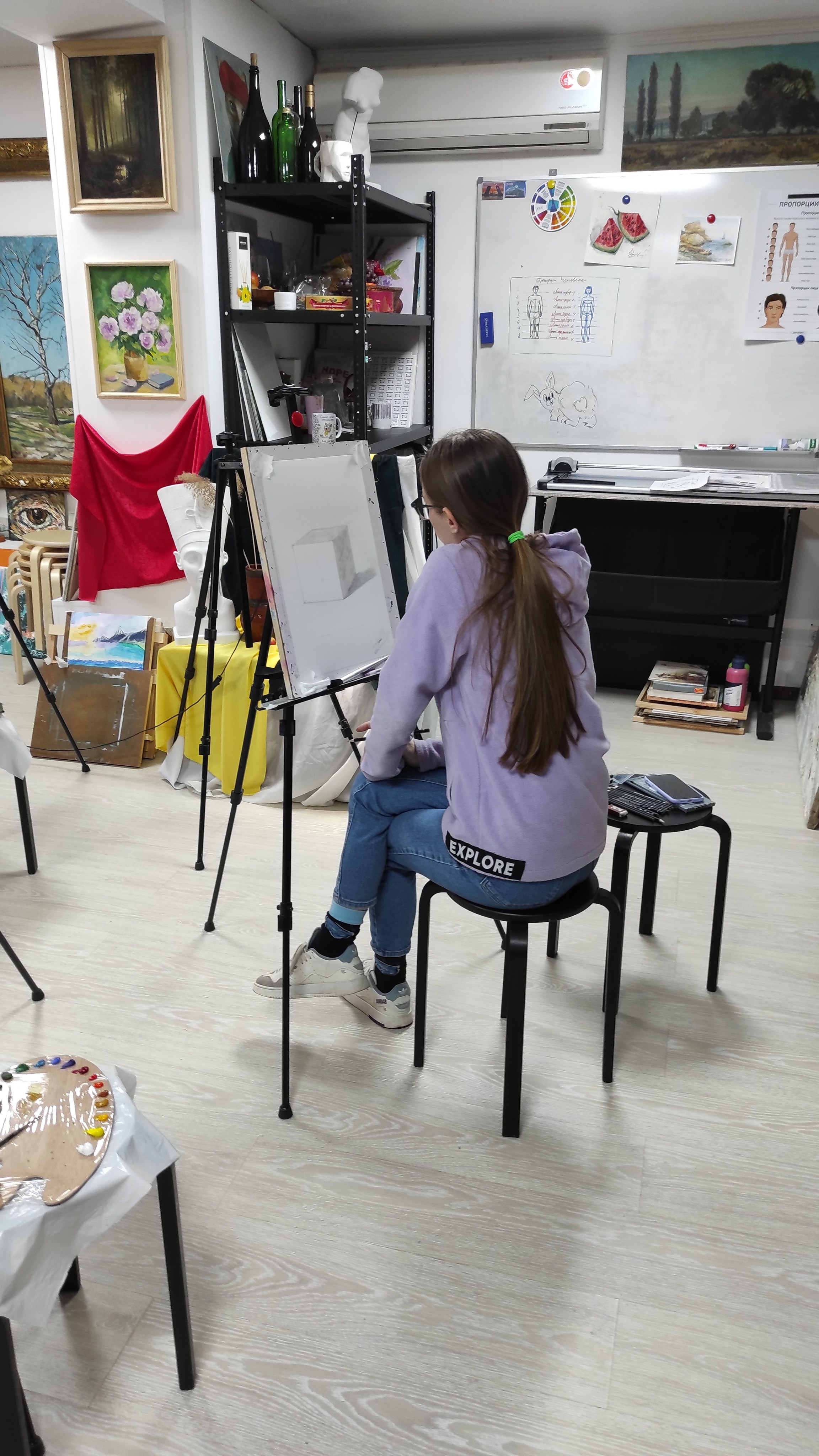 Подростки и дети постарше. Арт-вечеринки и мастер-классы в Москве для взрослых и детей