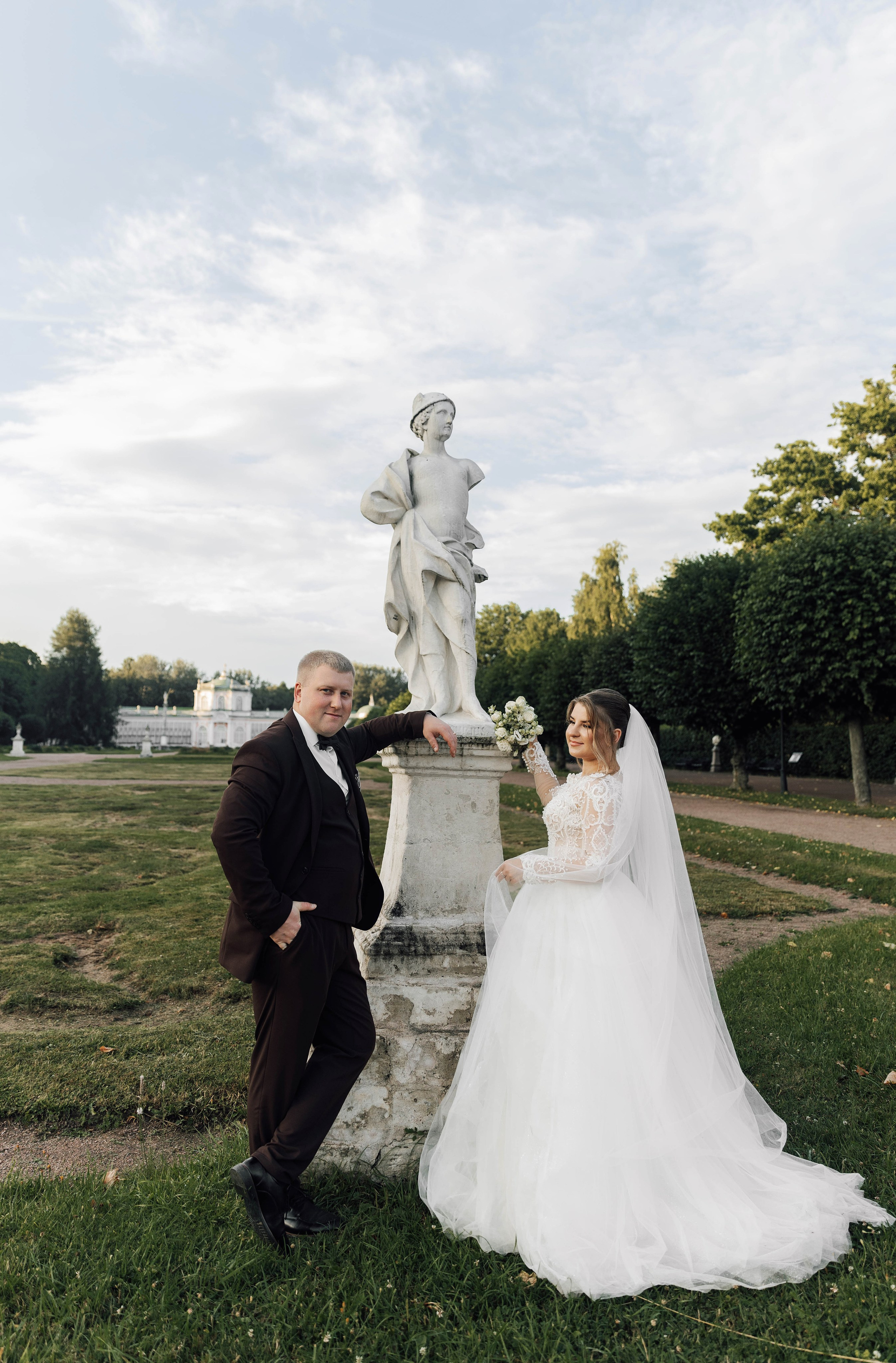 Женя&Наташа (прогулка в парке Кусково). Фотограф в Москве Юлия Хамзина