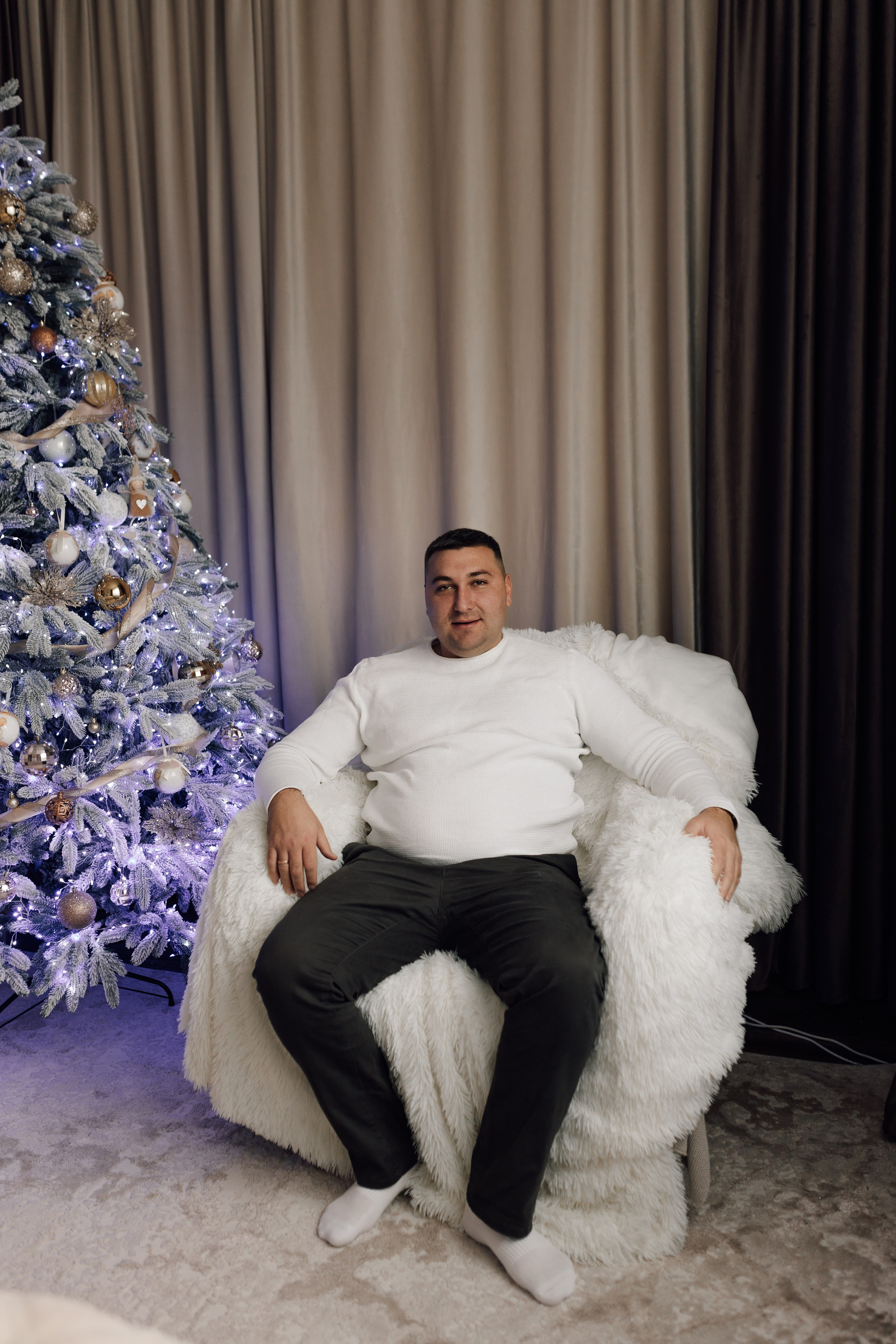 Настя с семьёй дома. Фотограф в Москве Юлия Хамзина