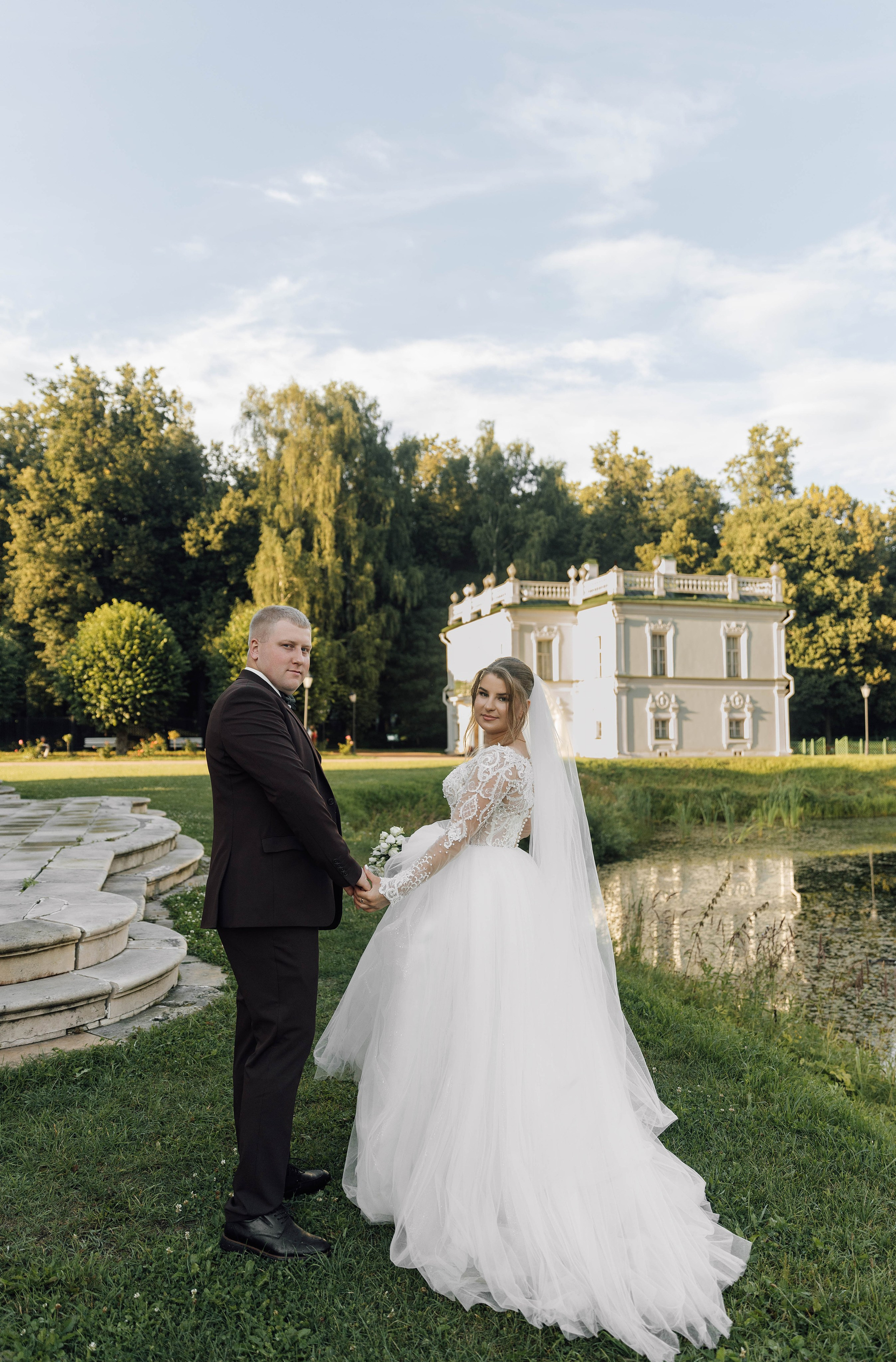 Женя&Наташа (прогулка в парке Кусково). Фотограф в Москве Юлия Хамзина