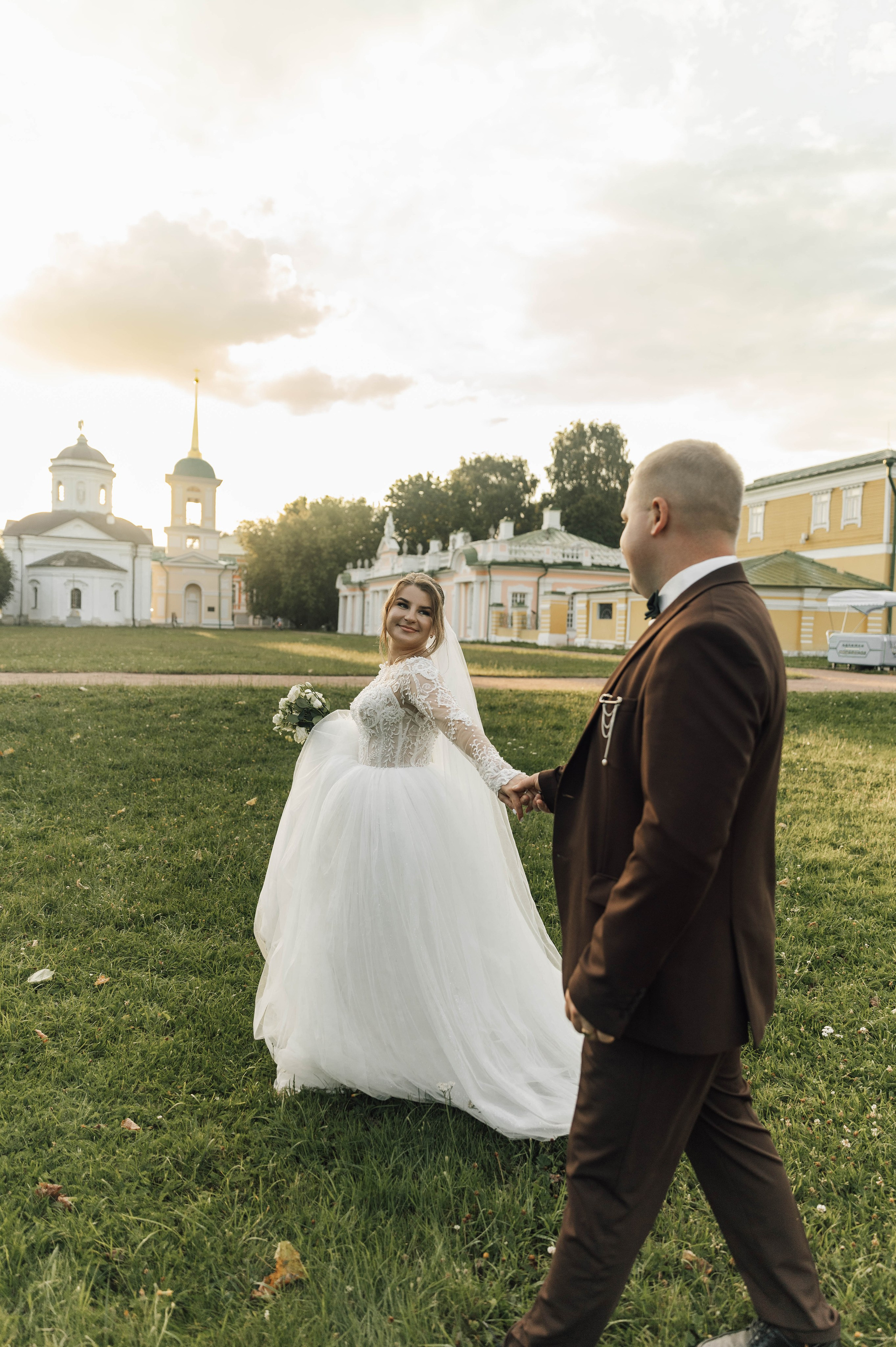Женя&Наташа (прогулка в парке Кусково). Фотограф в Москве Юлия Хамзина