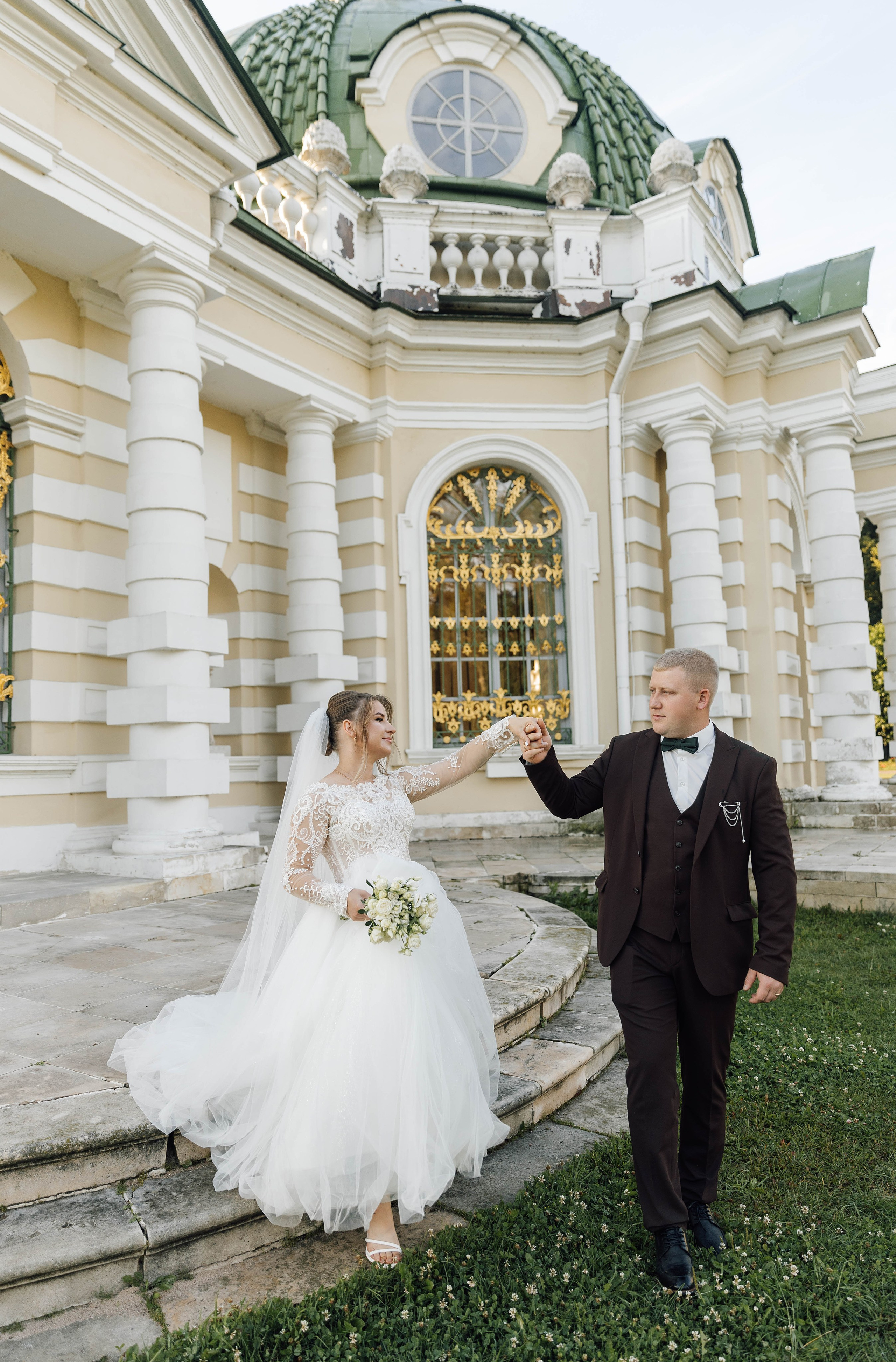 Женя&Наташа (прогулка в парке Кусково). Фотограф в Москве Юлия Хамзина
