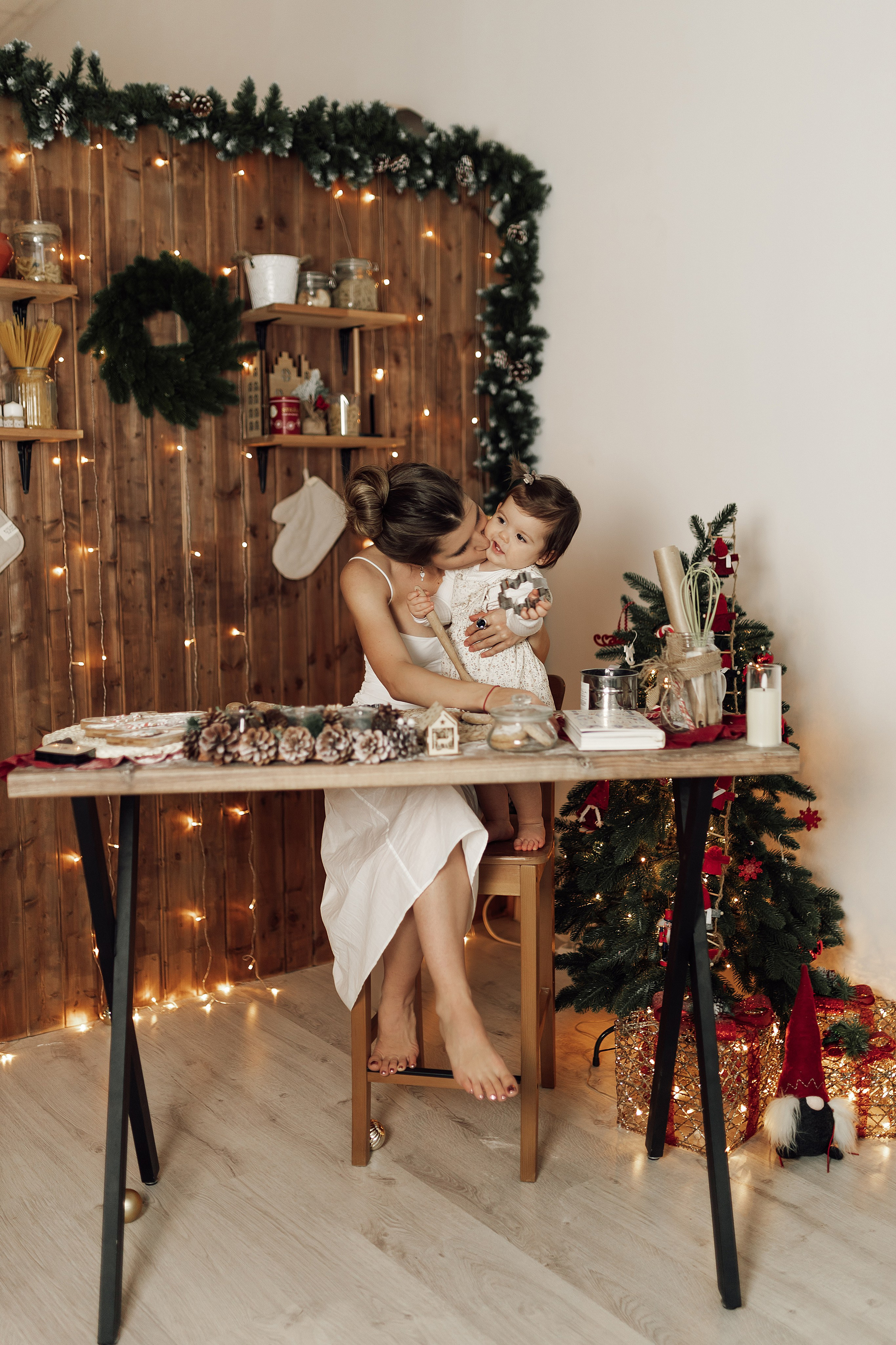 Галина с семьёй новый год+1 гдик. Фотограф в Москве Юлия Хамзина