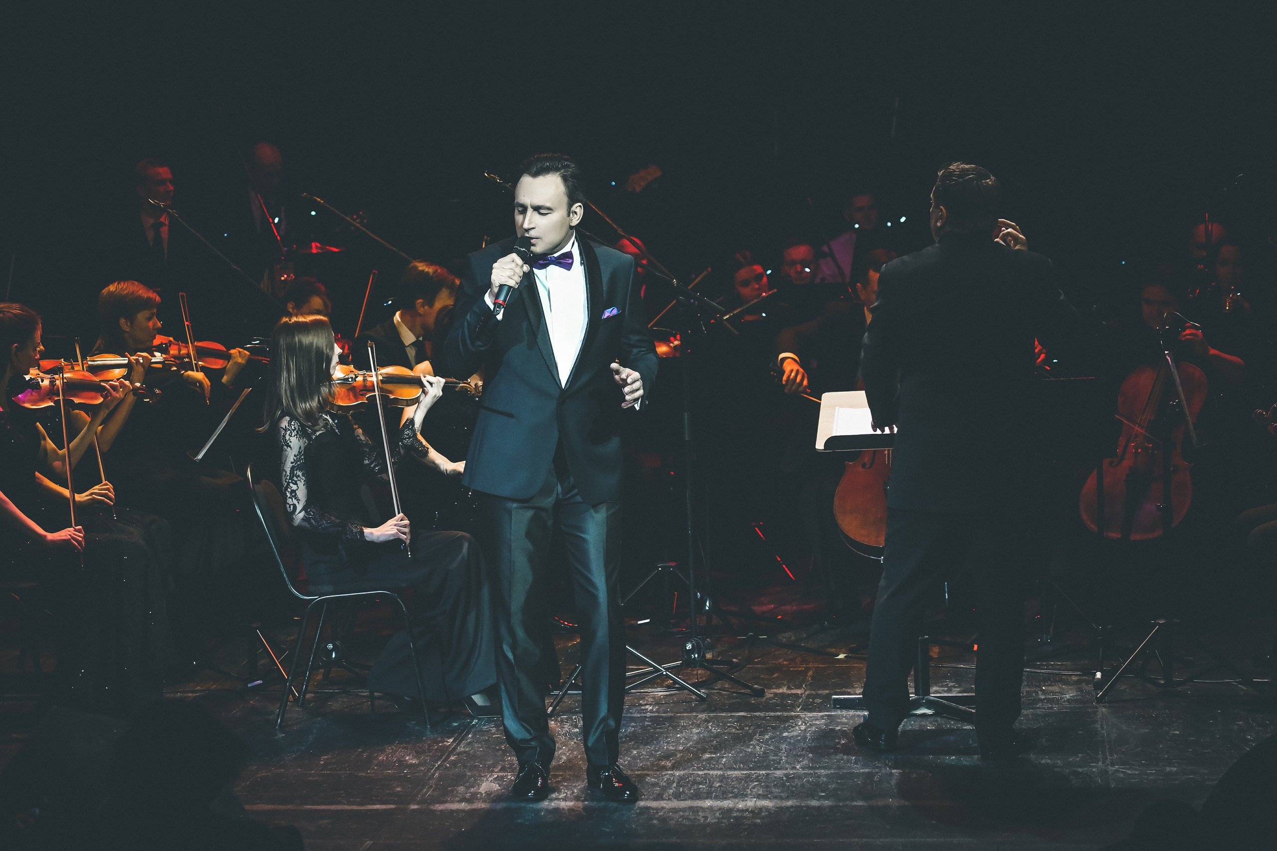 Концерт в Доме музыки в декабре 2021-го с Рязанским оркестром. Дарья Письменюк / Darya Leitstern — фотограф, музыкант, журналист, путешественник